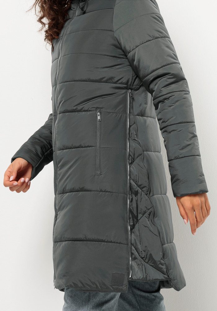 Jack Wolfskin W Funktionsmantel COAT EISBACH slate-green