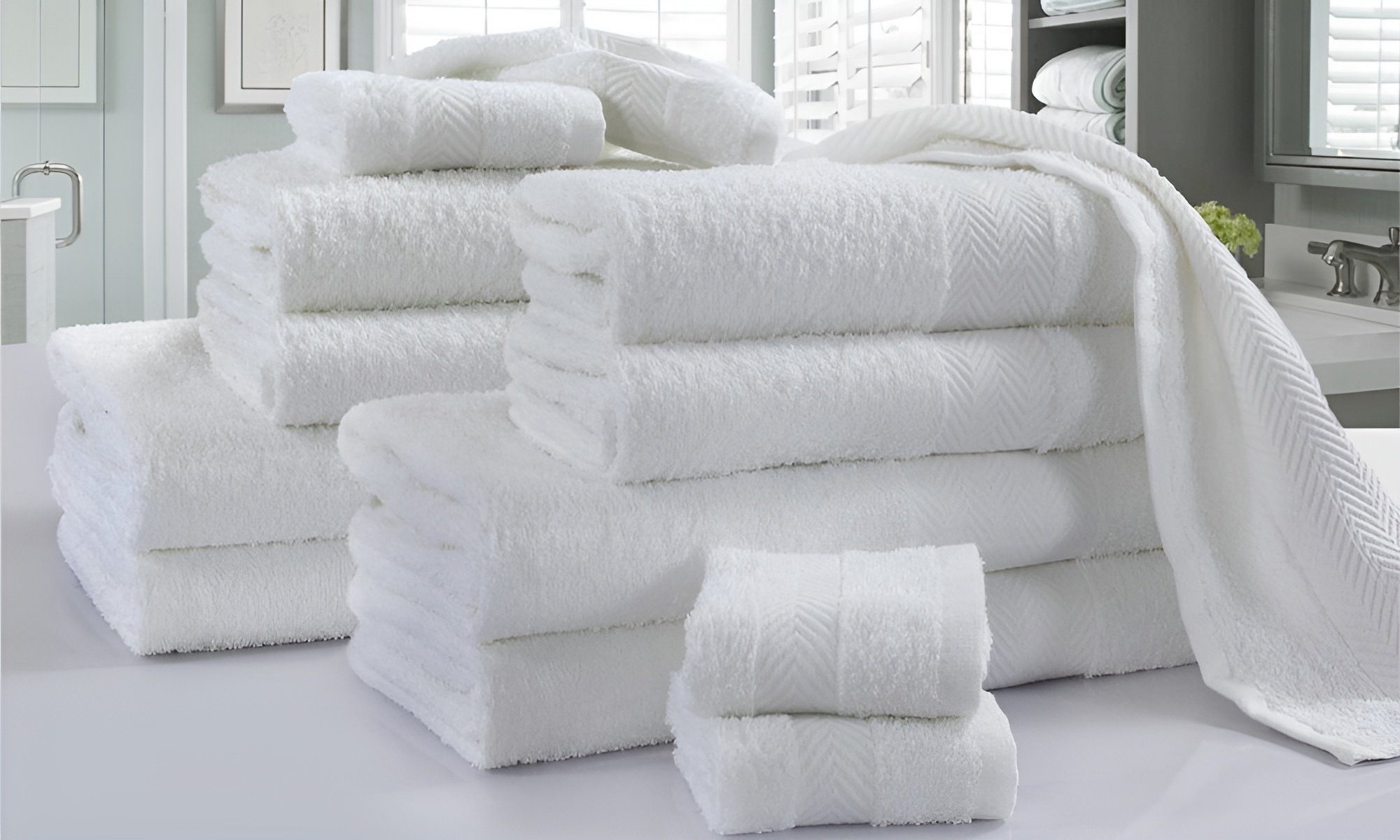 Landster Handtücher Handtuch 6er set Handtücher Duschtücher Gästetuch aus 1 günstig online kaufen