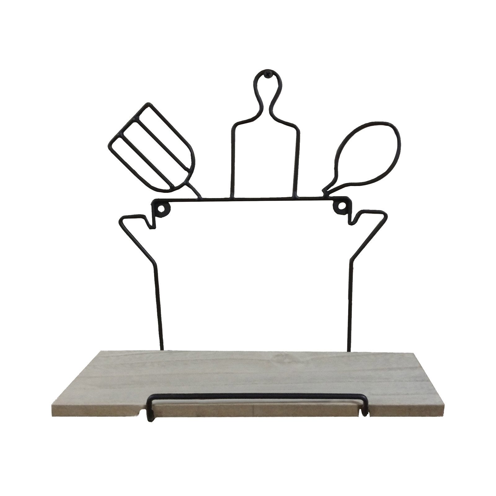 HTI-Living Wandregal Wandboard Kochtopf Viola, Stück 1-tlg., Regal Wandrega günstig online kaufen