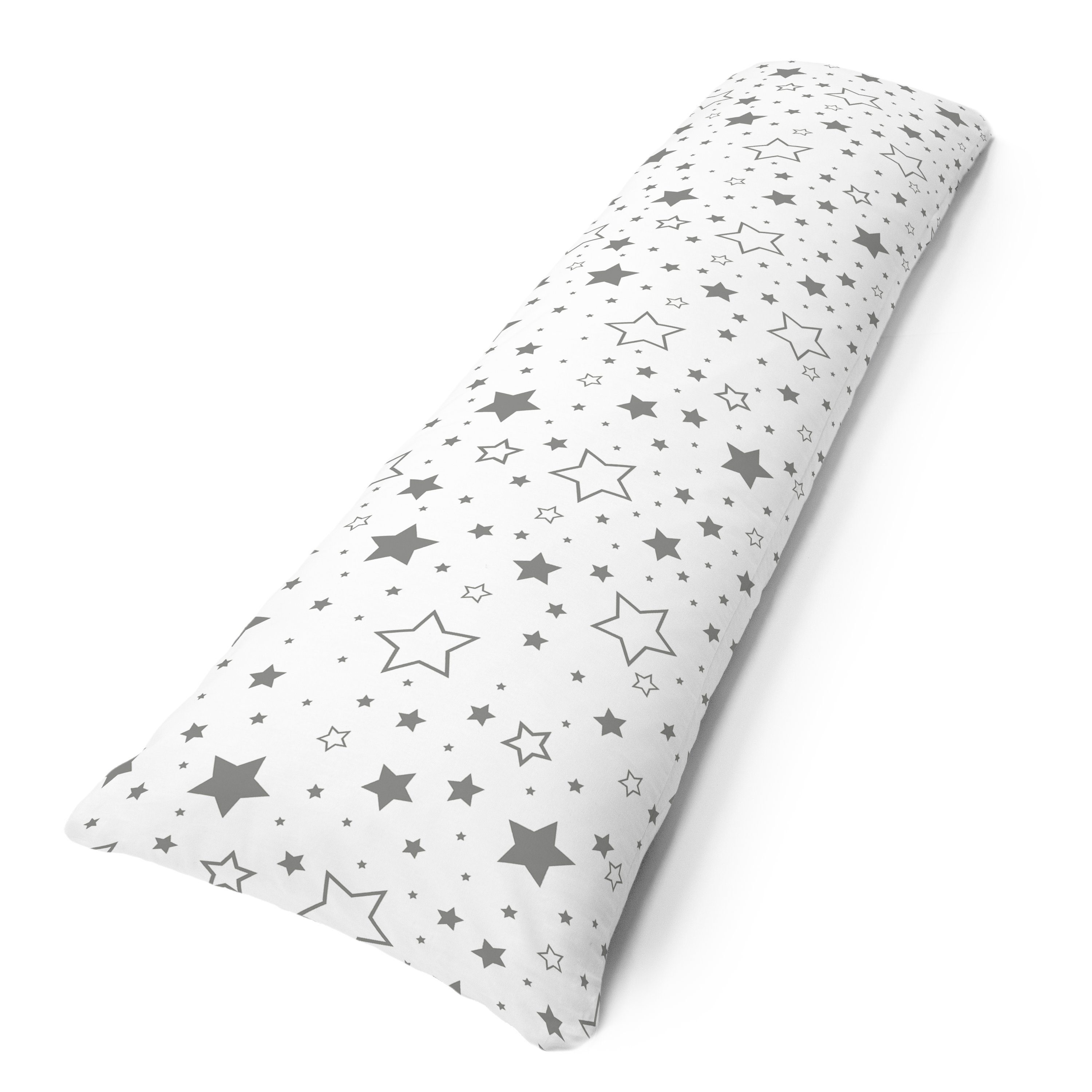 Amilian Seitenschläferkissen 150 cm x 40 cm (Made in EU), Stillkissen, Lagerungskissen, Schwangerschaftskissen zum Schlafen, Pregnancy Pillow, Lagerungskissen mit Bezug
