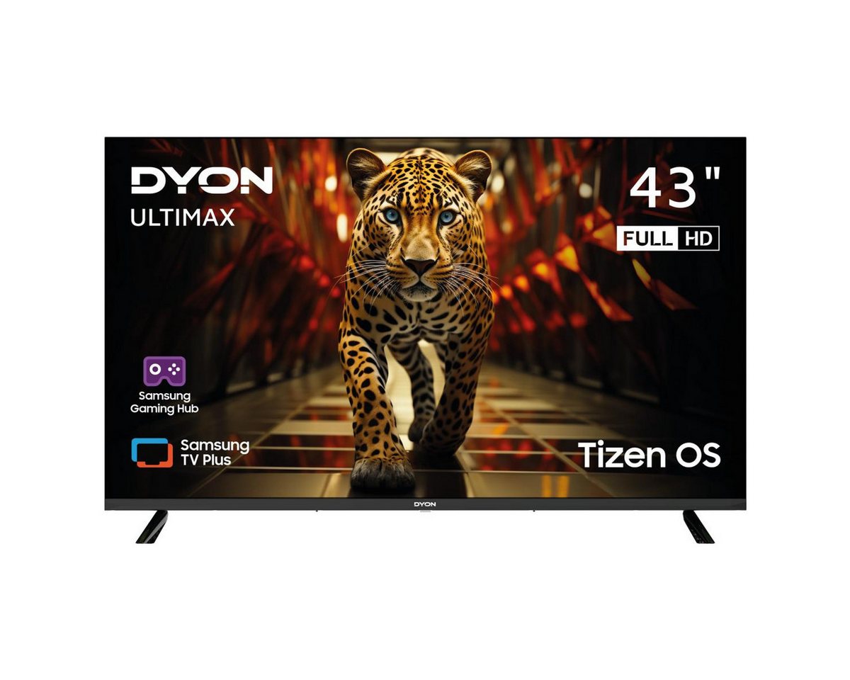 Dyon Ultimax 43F-TI LED-Fernseher (108 cm/43 Zoll, Full HD, Smart-TV) schwarz ! RABATT: 72.16% Dyon Ultimax 43F-TI LED-Fernseher (108 cm/43 Zoll, Full HD, Smart-TV) schwarz ! RABATT: 72.16%