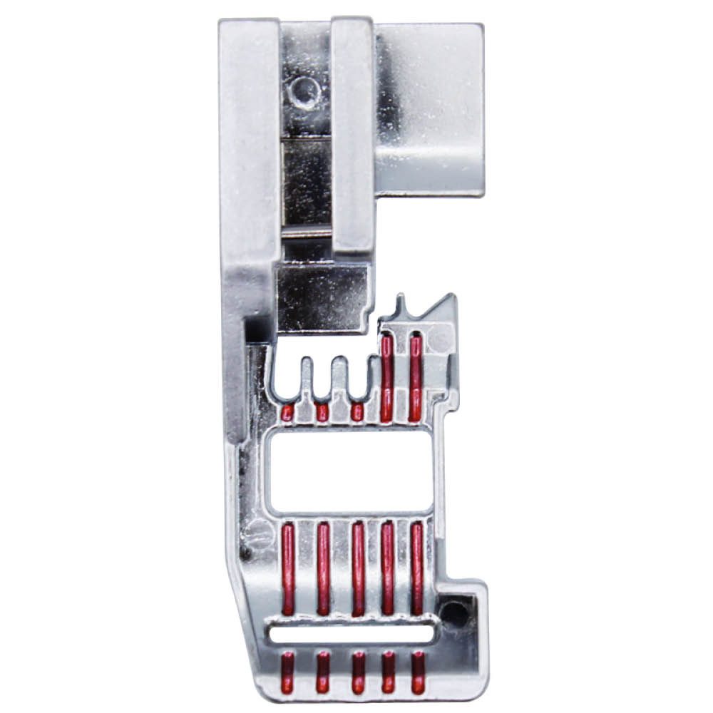 baby lock Overlock-Nähmaschine BABY LOCK offener Nähfuß mit Führungslinien Coverlock