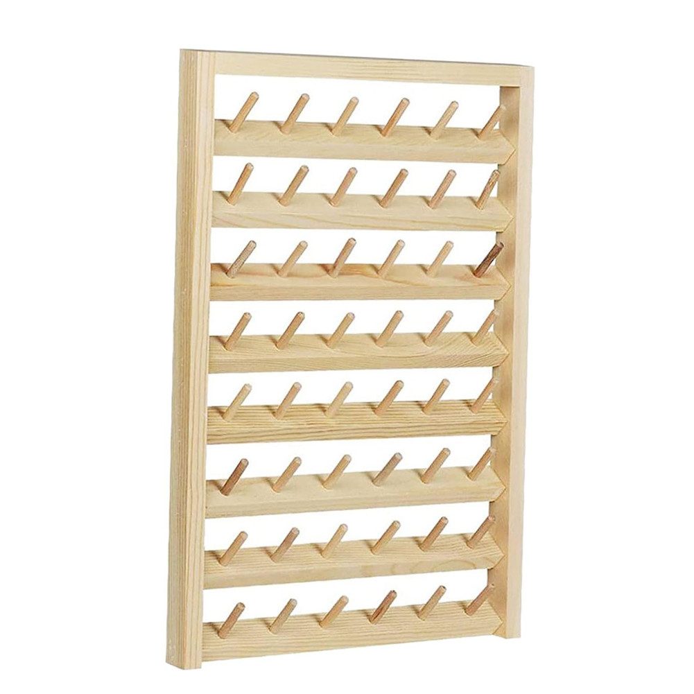 FANNOU Nähmaschinentasche brothread Fadenhalter aus Holz, Garnhalter & Spulen-Organizer, geeignet für Stickerei, Quilten, Nähen und Haarflechten