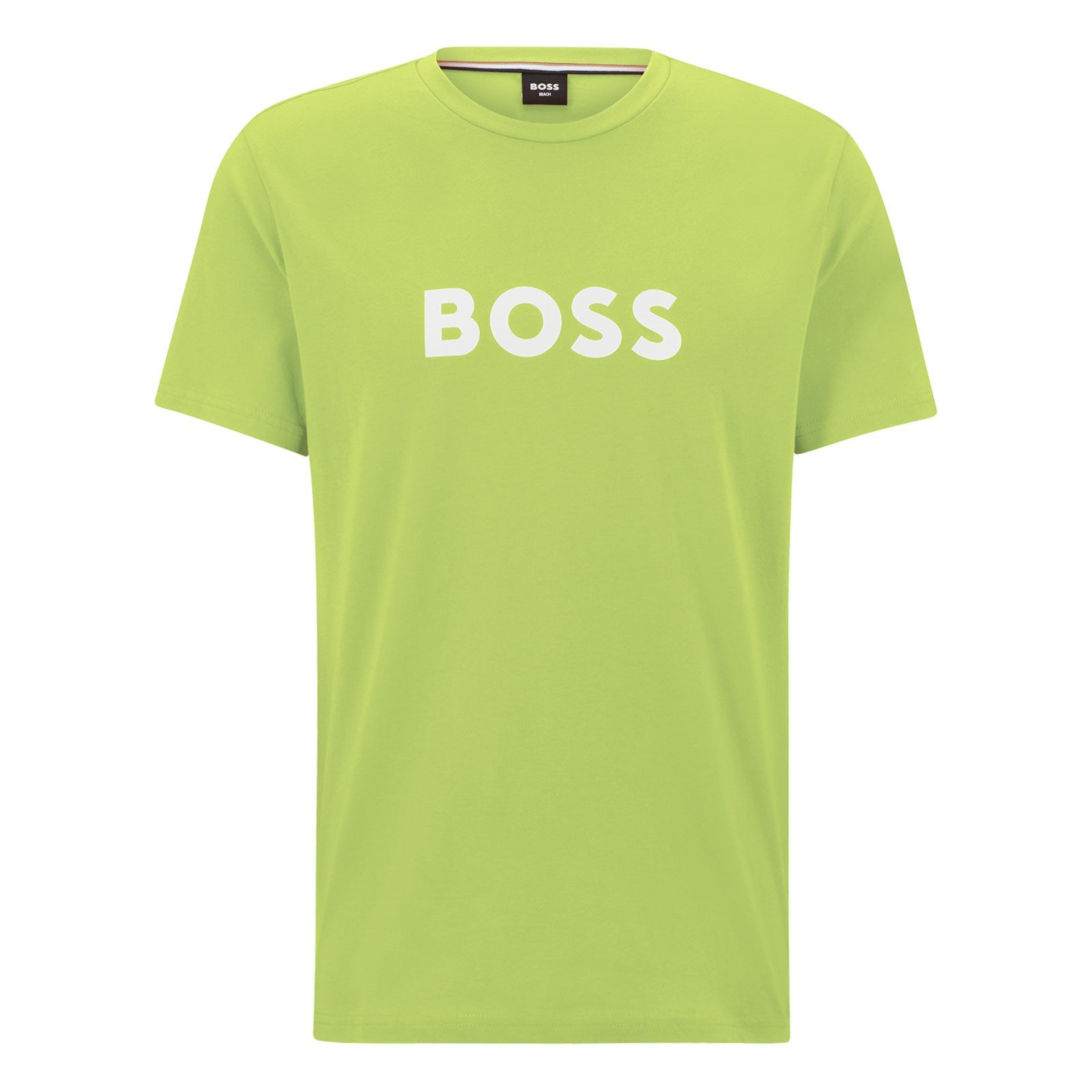 BOSS T-Shirt T-Shirt RN mit großem Markenprint auf der Brust günstig online kaufen