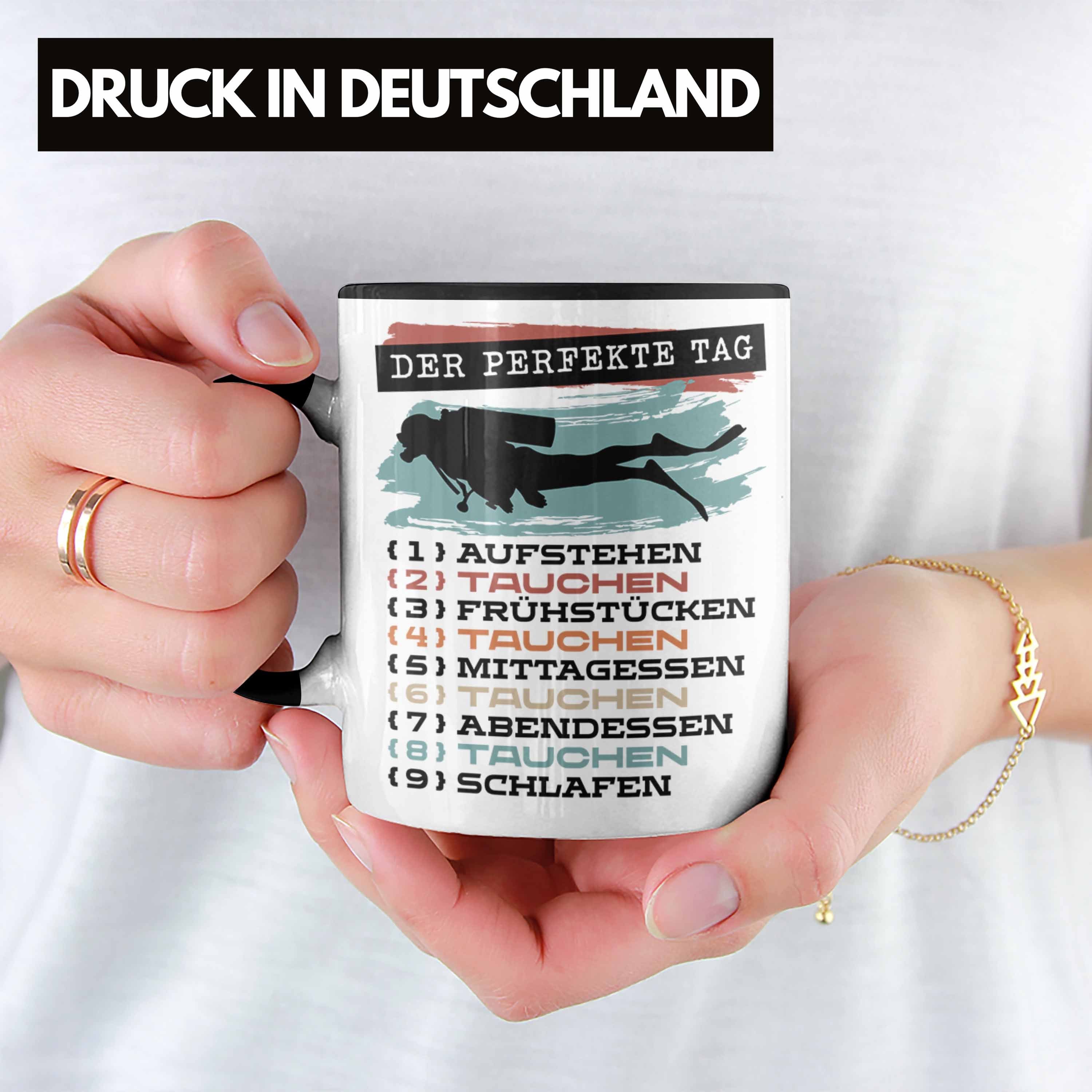 Geschenk Tauchen Trendation - Tasse Tasse Tag Becher Taucher Der Perfekte Ge Trendation Schwarz