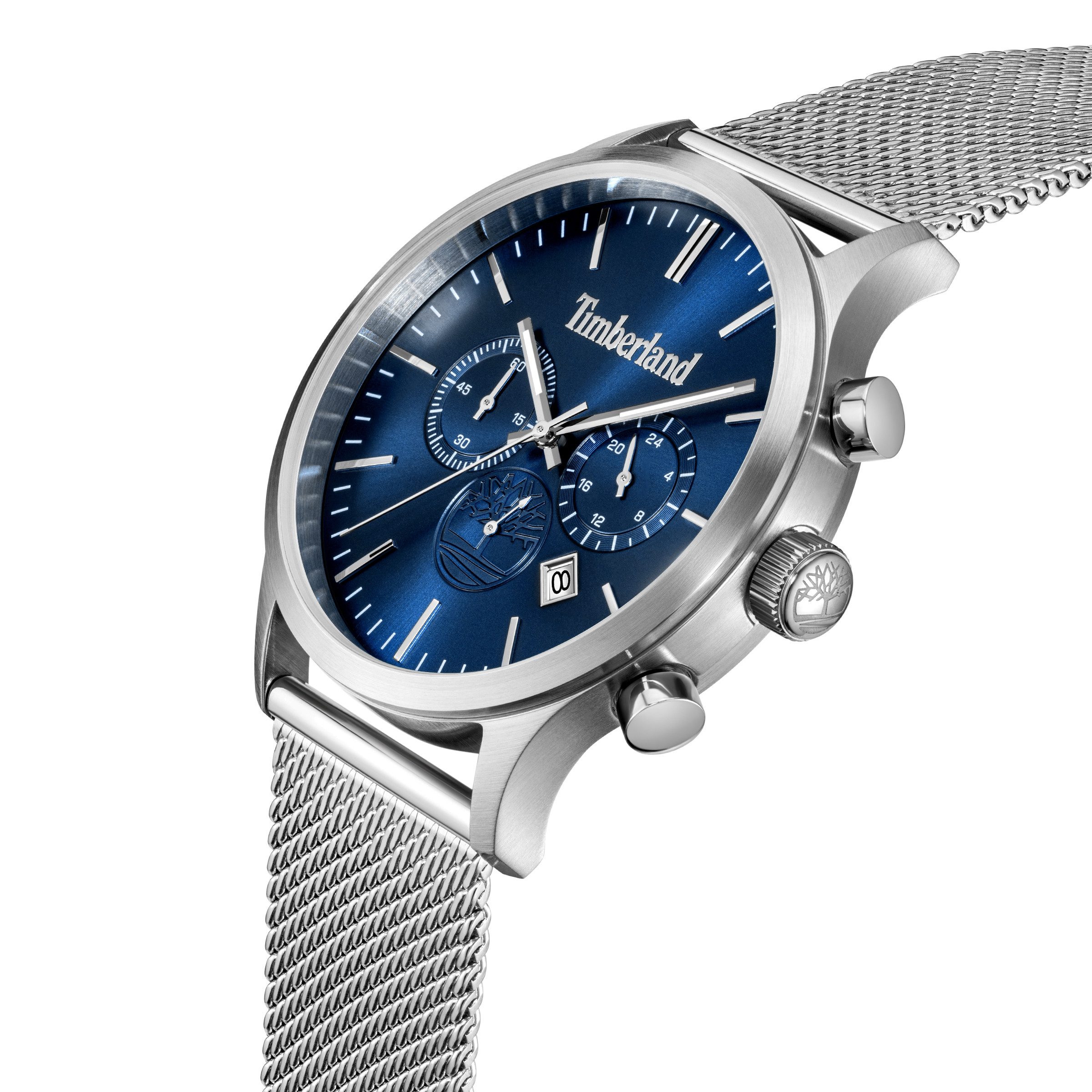Timberland Chronograph Annes Brook TDWGI0068401, Quarzuhr, Armbanduhr, Herrenuhr, Edelstahlarmband, analog, Tag