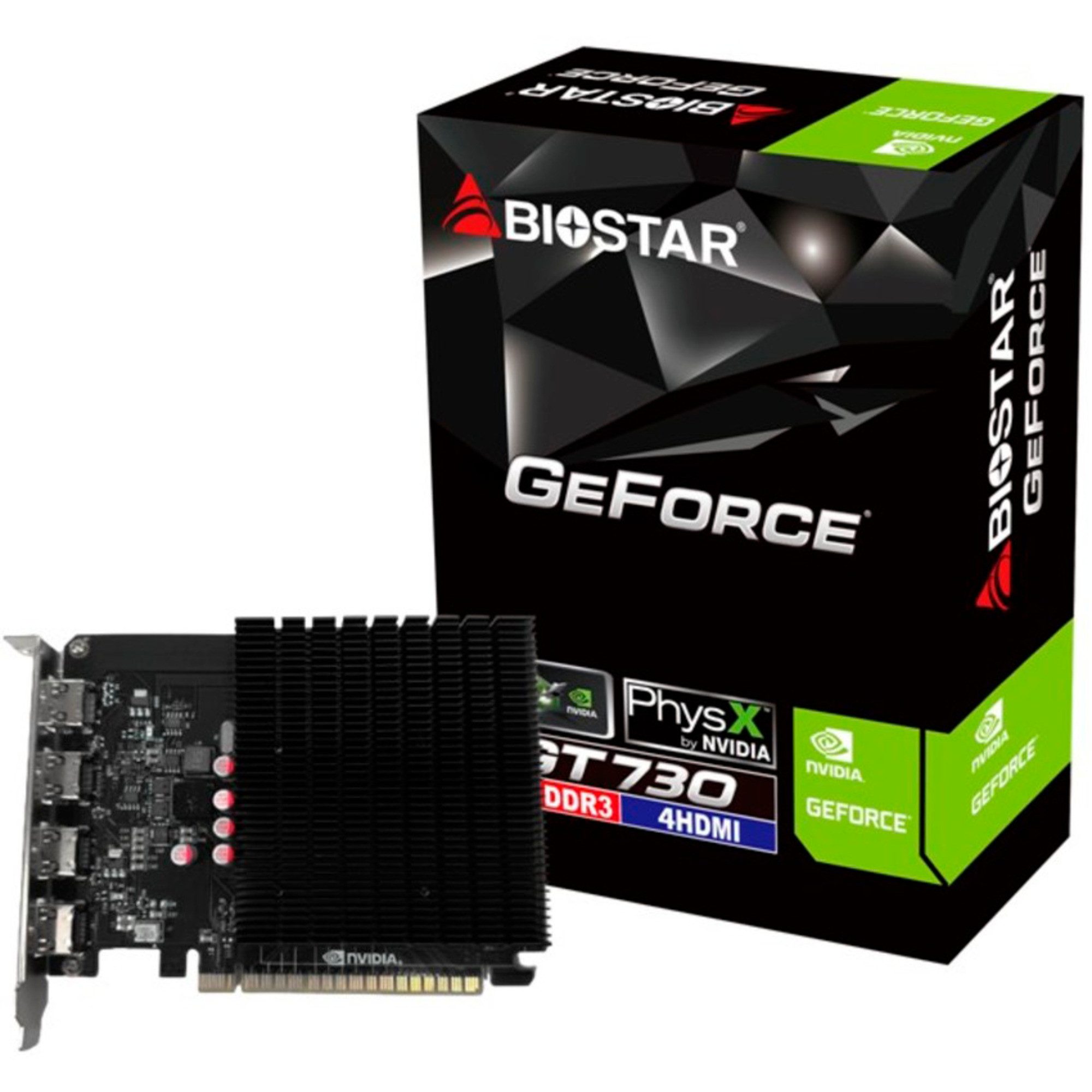 Biostar GeForce GT 730 Grafikkarte (4 GB)