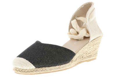 TOPWAY B271633 Black Sandalette Besserer Halt des Schuhes durch das eingearbeitete Knöchelbändchen
