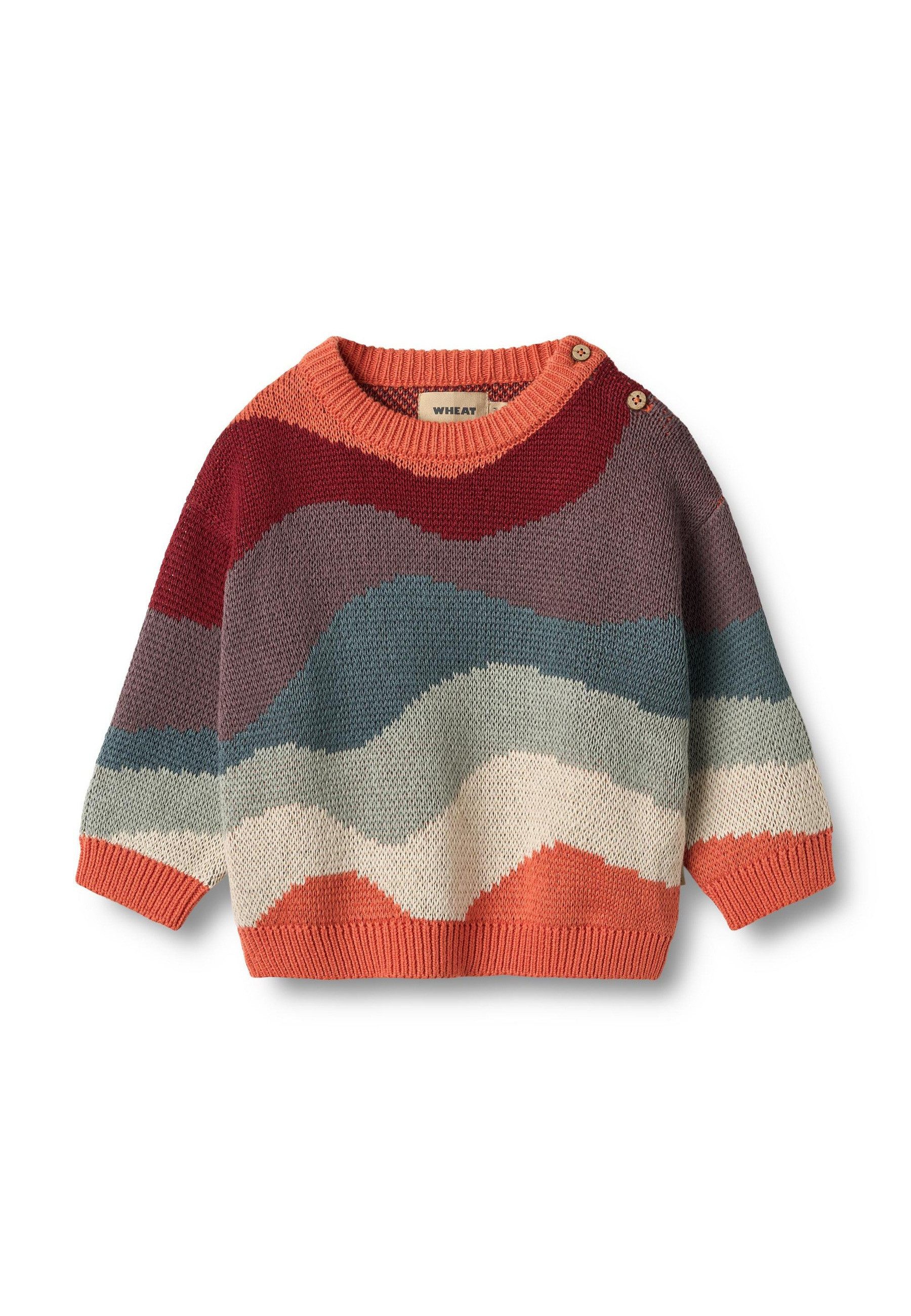 Fleecepullover WHEAT Jaquard Pullover Knud