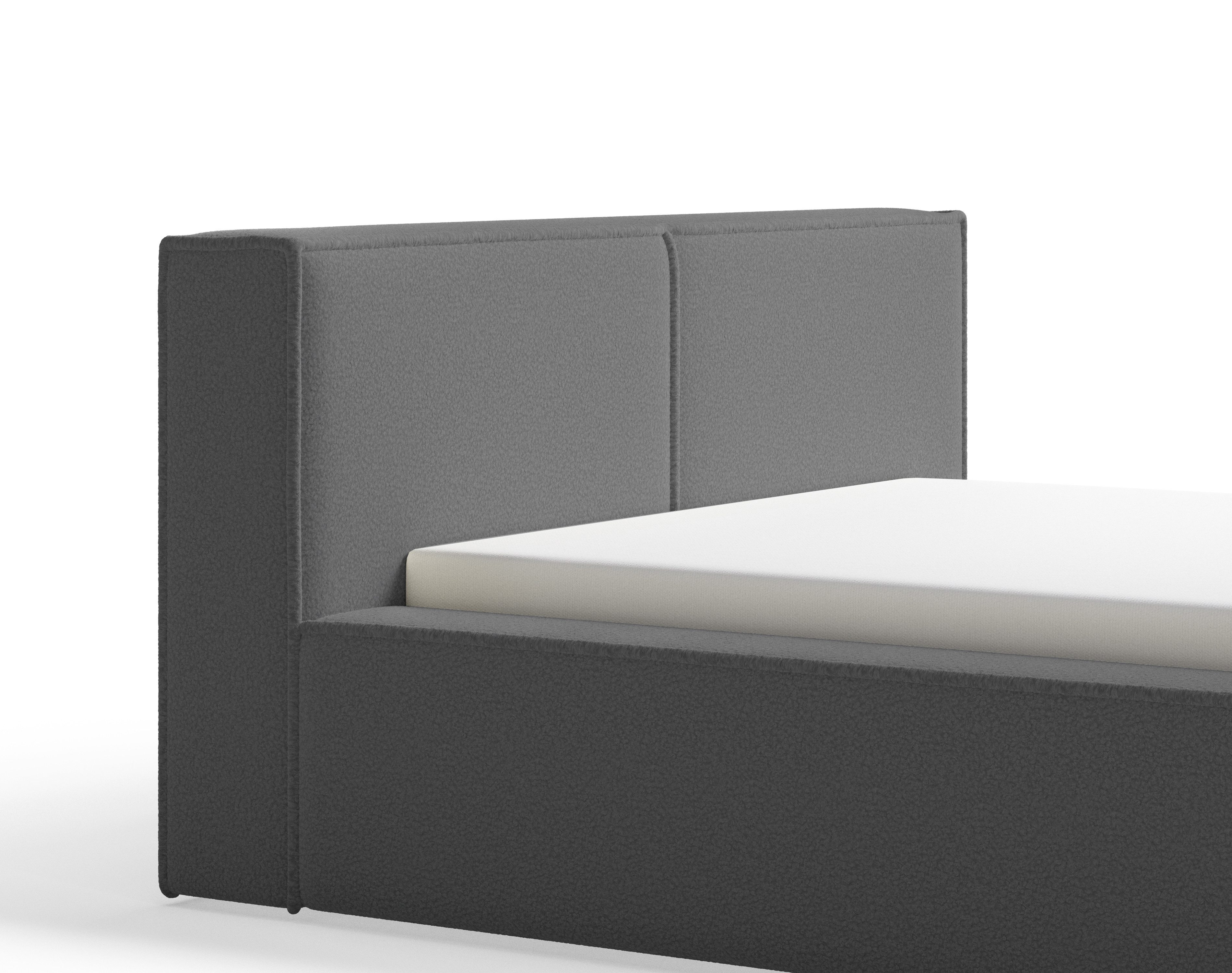 Chilly Möbel Polsterbett Lugano Dunkelgrau Quelle92 günstig online kaufen