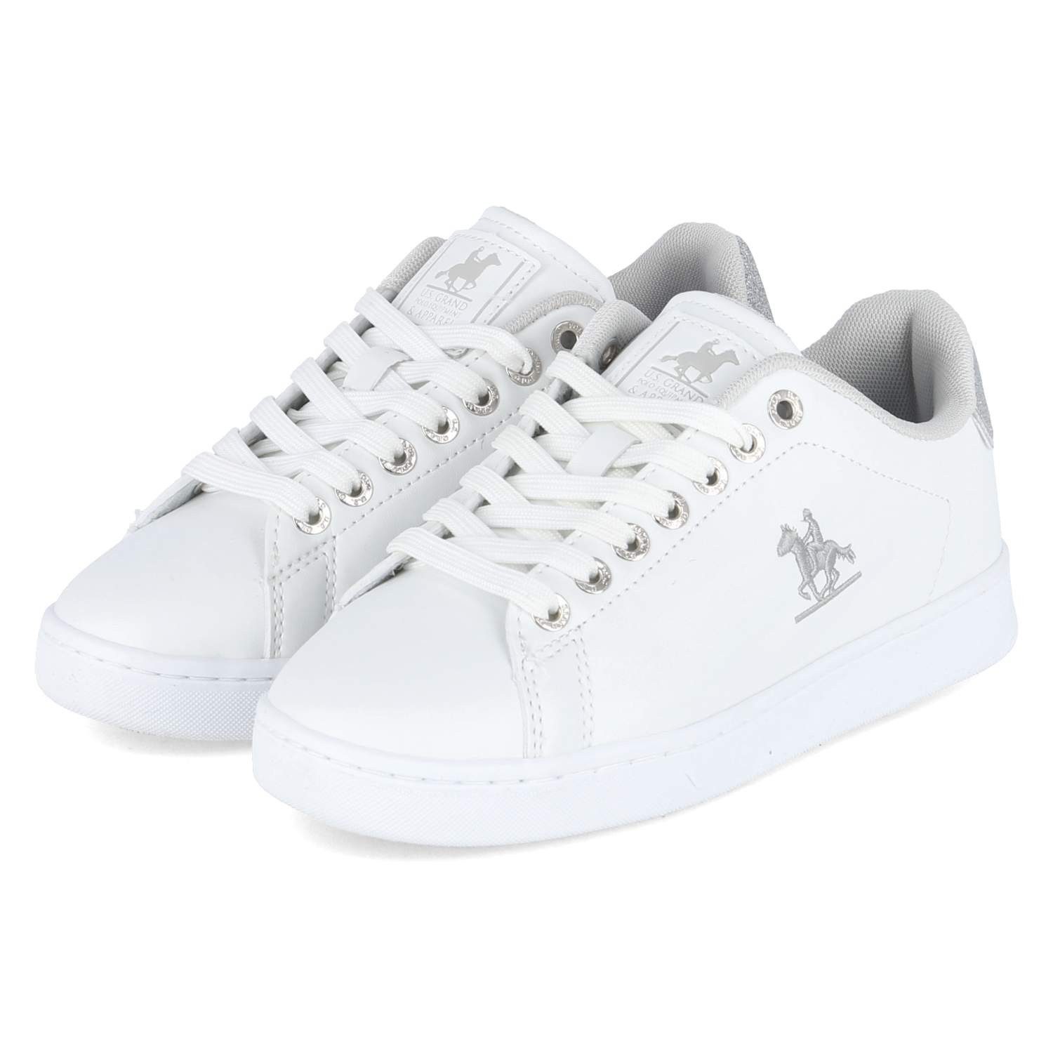 U.S. GRAND POLO U.S. Grand Polo GPW514051-1040 SP Damen Synthetik weiss Schnürschuh