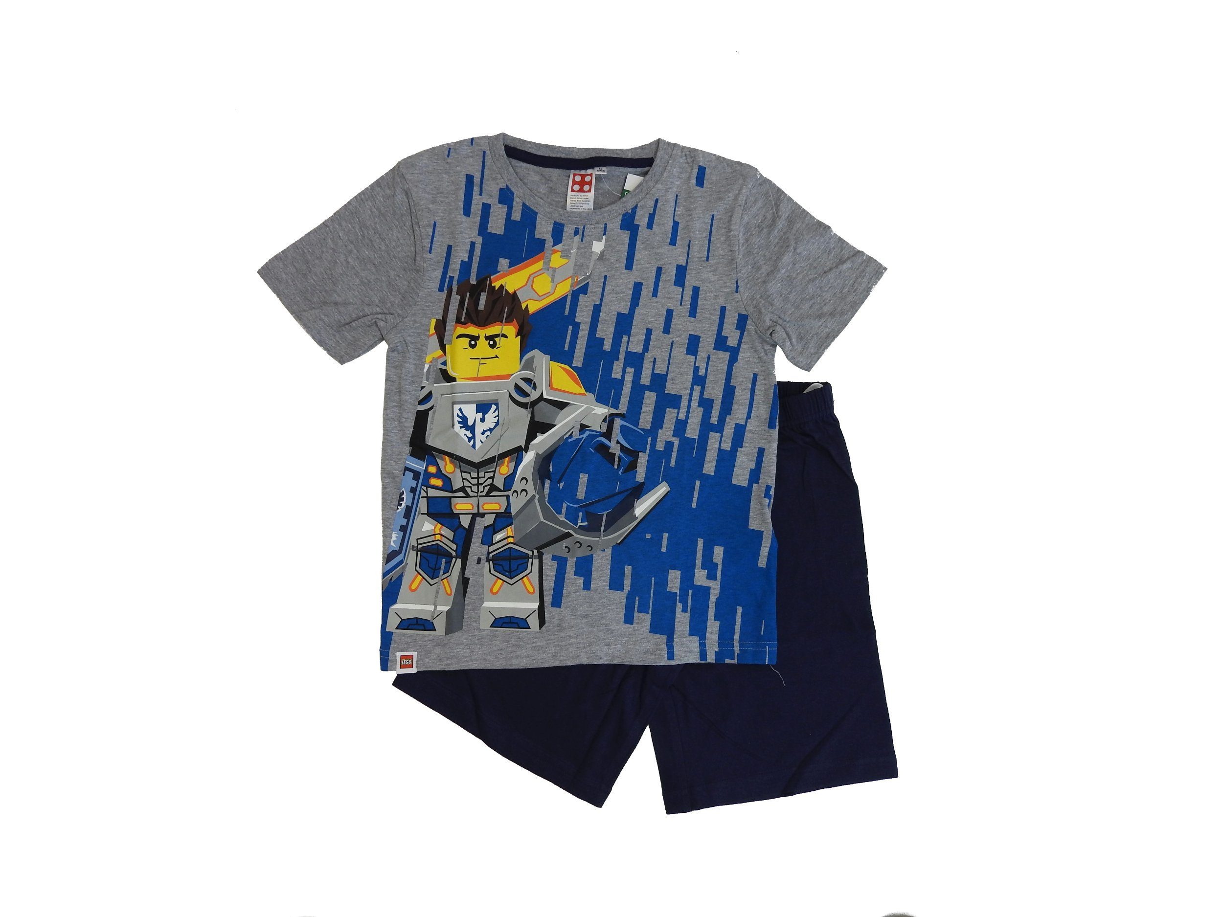 LEGO® kidswear Pyjama (Set) Kinder Schlafanzug kurz 2tlg. Shorty Set Clay Jungen