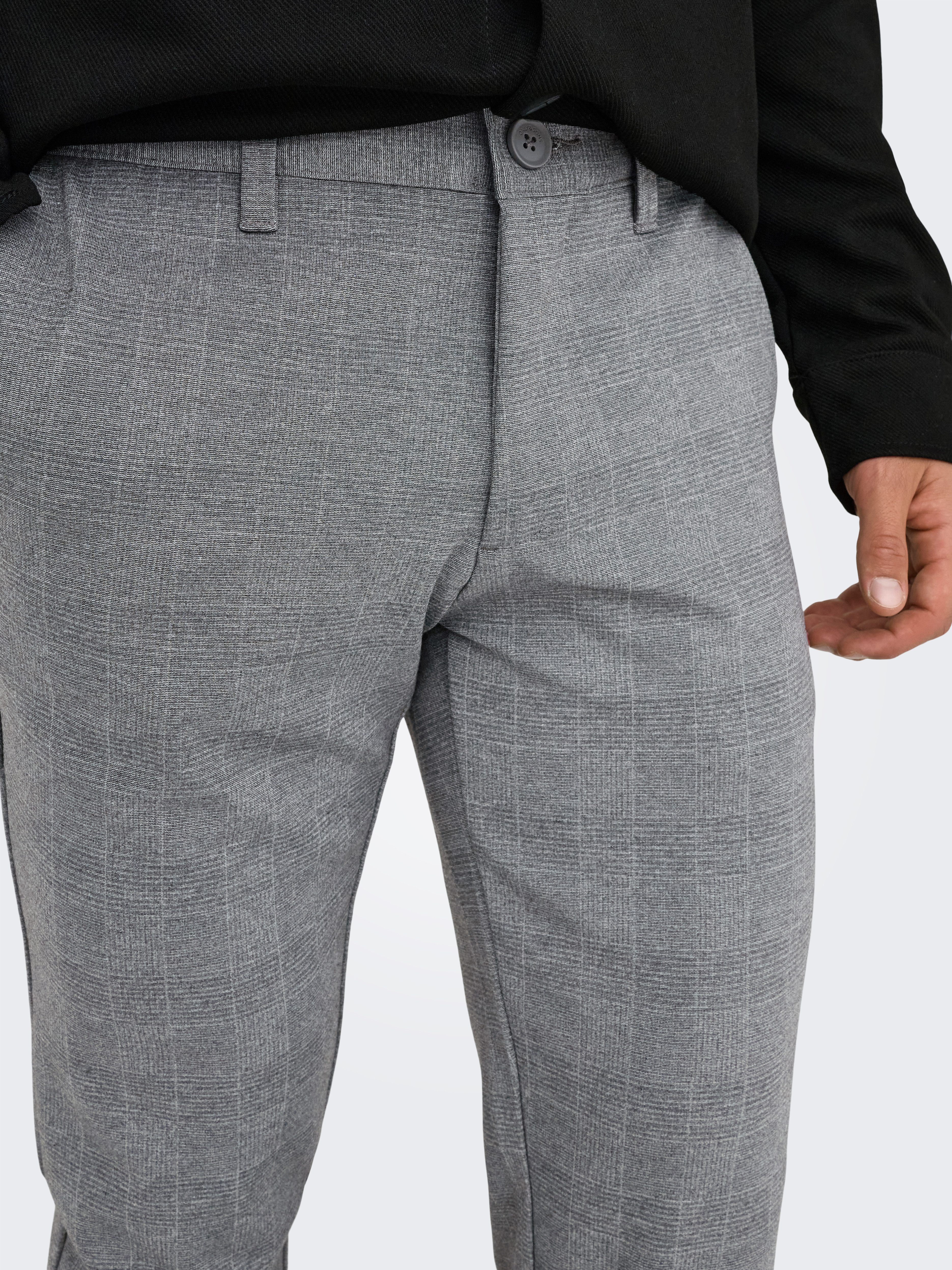 ONLY & SONS Chinos ONSMARK SLIM CHECK PANTS 9887 NOOS