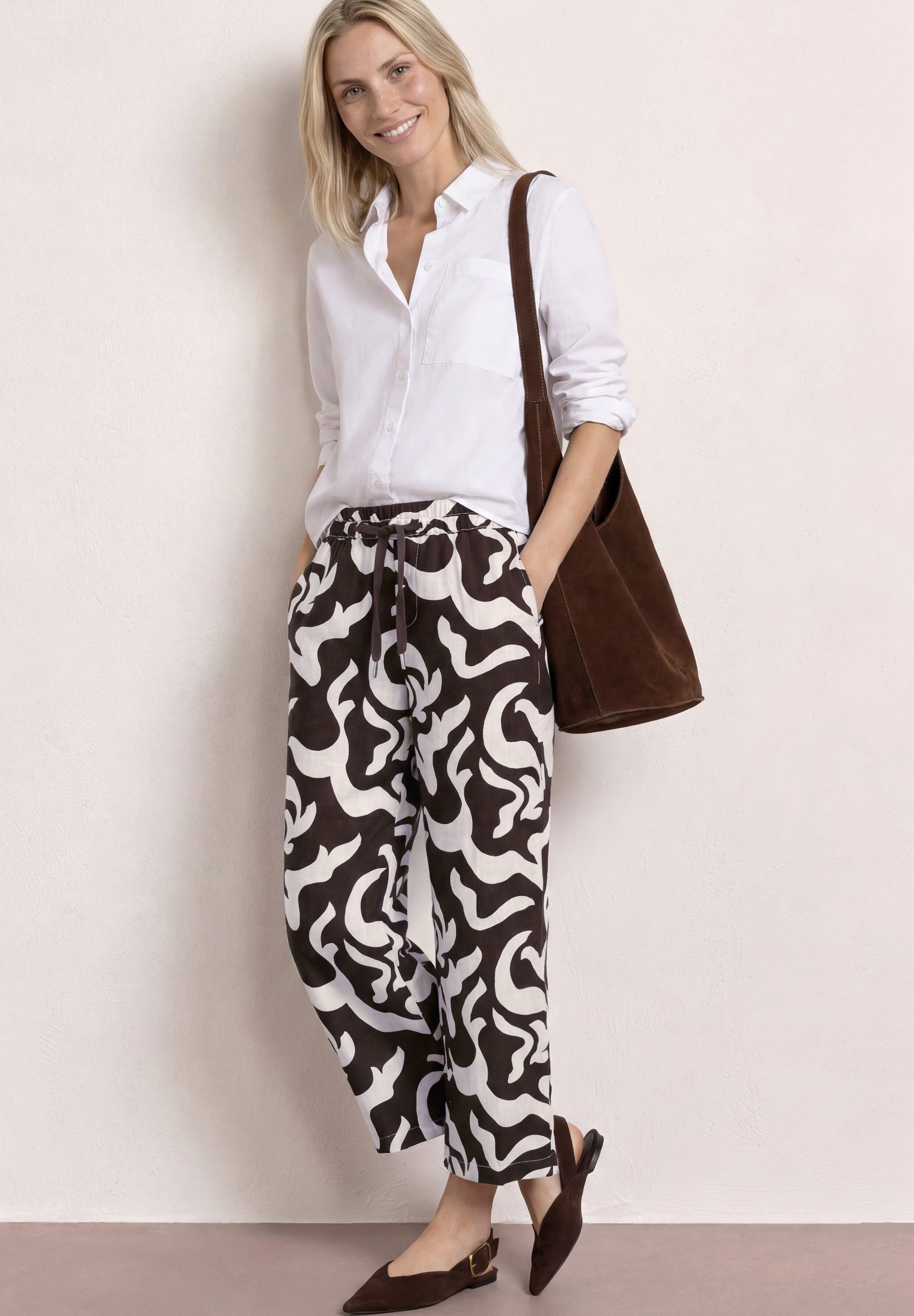 STREET ONE Culotte Middle Waist