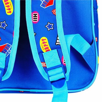 Sarcia.eu Vorschulranzen Paw Patrol Marineblauer Jungen 3D-Kindergartenrucksack, 32x27x11 cm