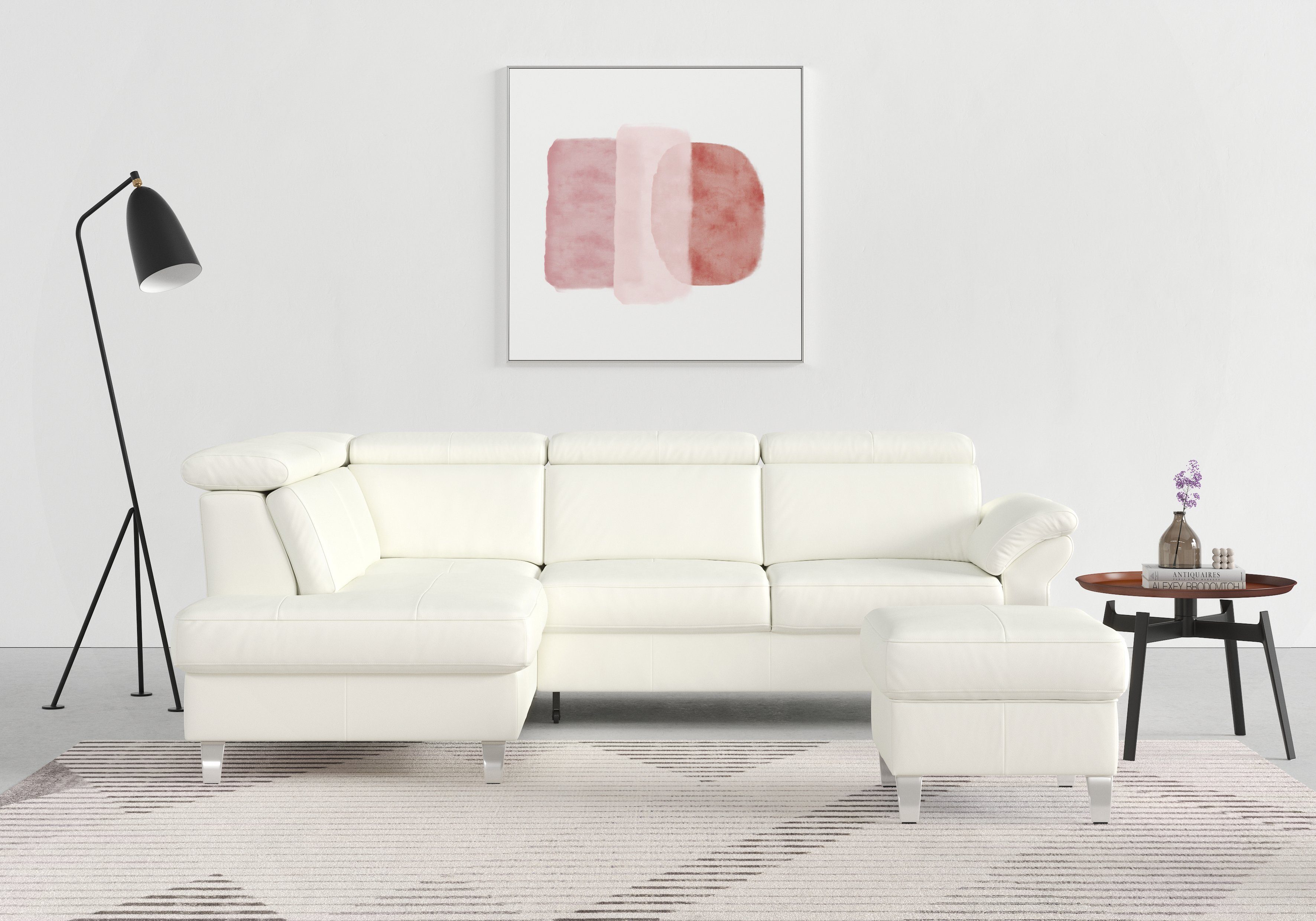 sit&more Ecksofa Arngast L-Form, inklusive Kopfteilverstellung günstig online kaufen