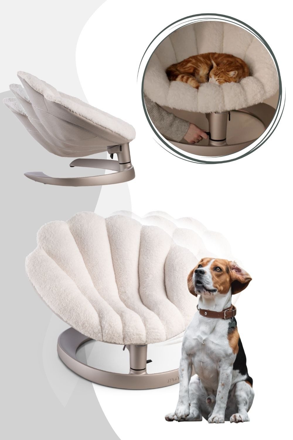 Tavo Tierbett Shell - Haustierbett