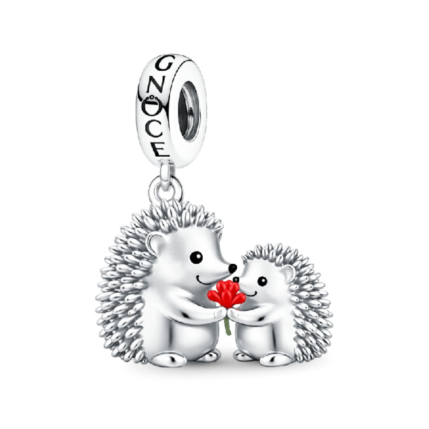 Gnoce Bead Gnoce Charm Igel Mutter&Kind KJC182
