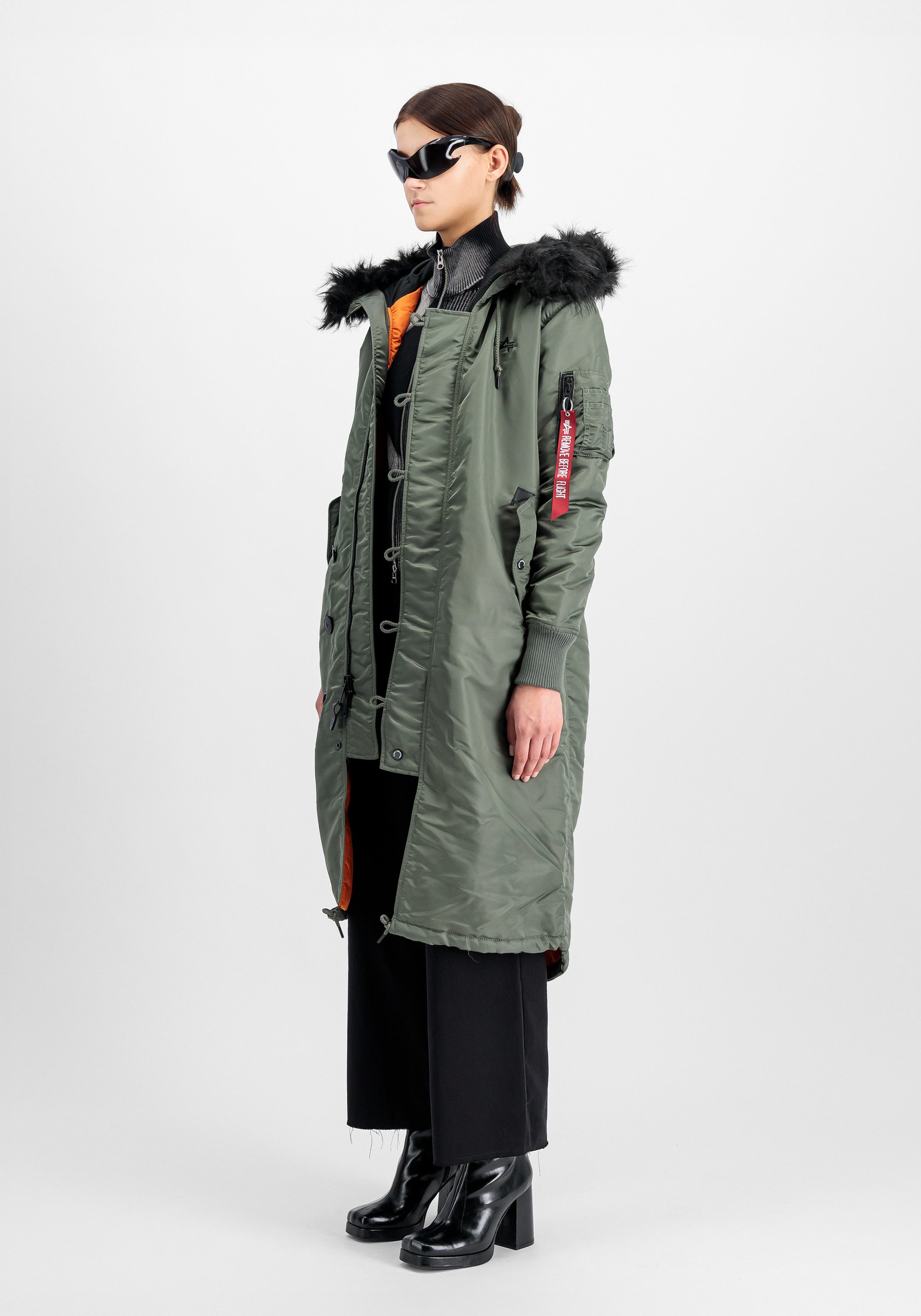 Alpha Industries Winterjacke Long Fishtail W