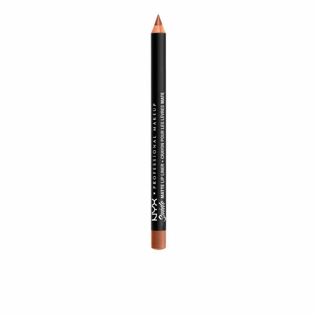 Nyx Professional Make Up Lipliner Suede Matte Lipliner Soft Spoken