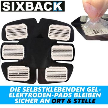 MAVURA EMS-Bauchmuskeltrainer SIXBACK Sixpack EMS Trainer Bauchmuskeltrainer Elektro, Trainingsgerät Stimulator Fitness Bauchtrainer