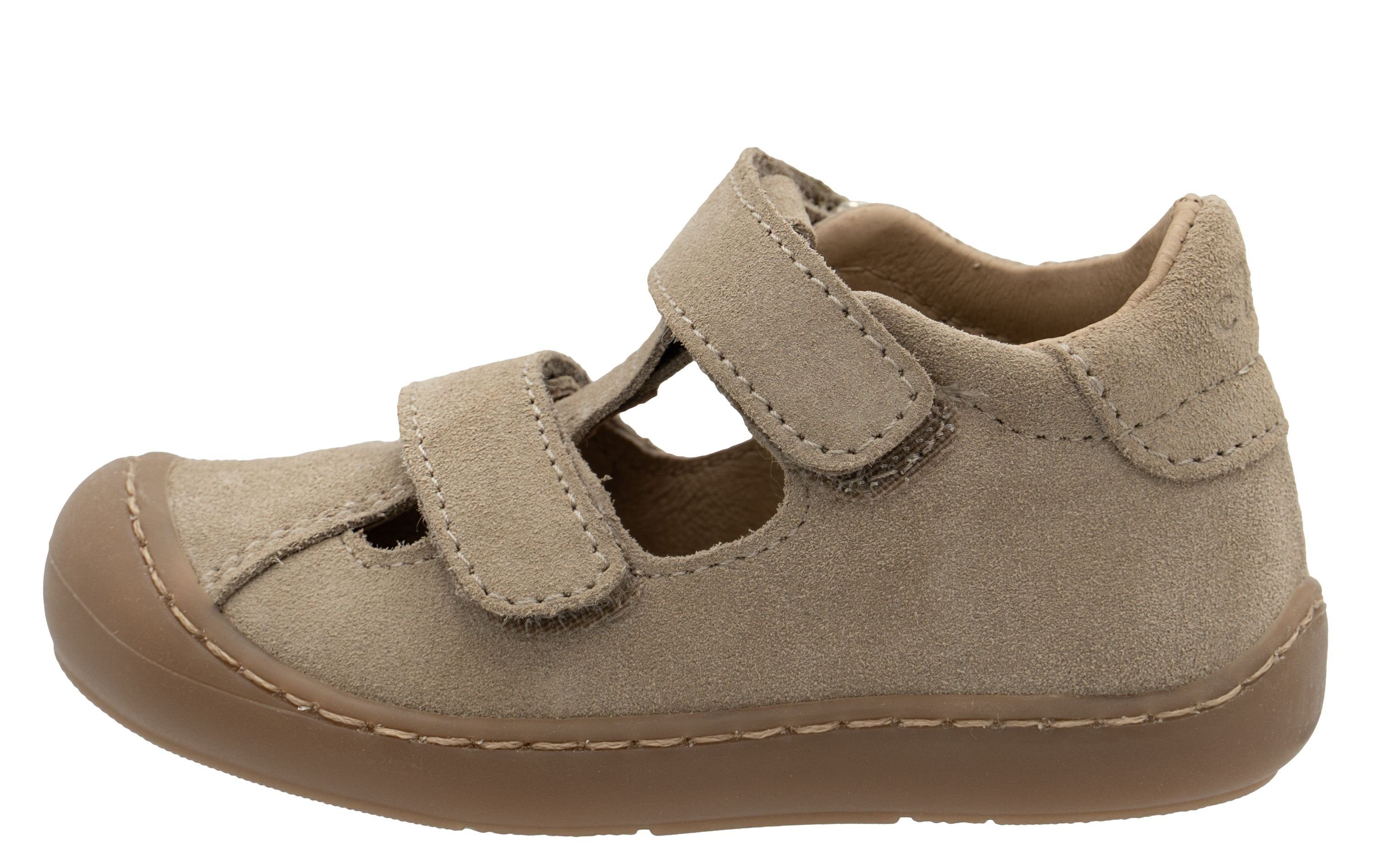 Clic Clic Sandalen Lauflernschuhe Kleinkind Leder Beige 9438 Sandalette