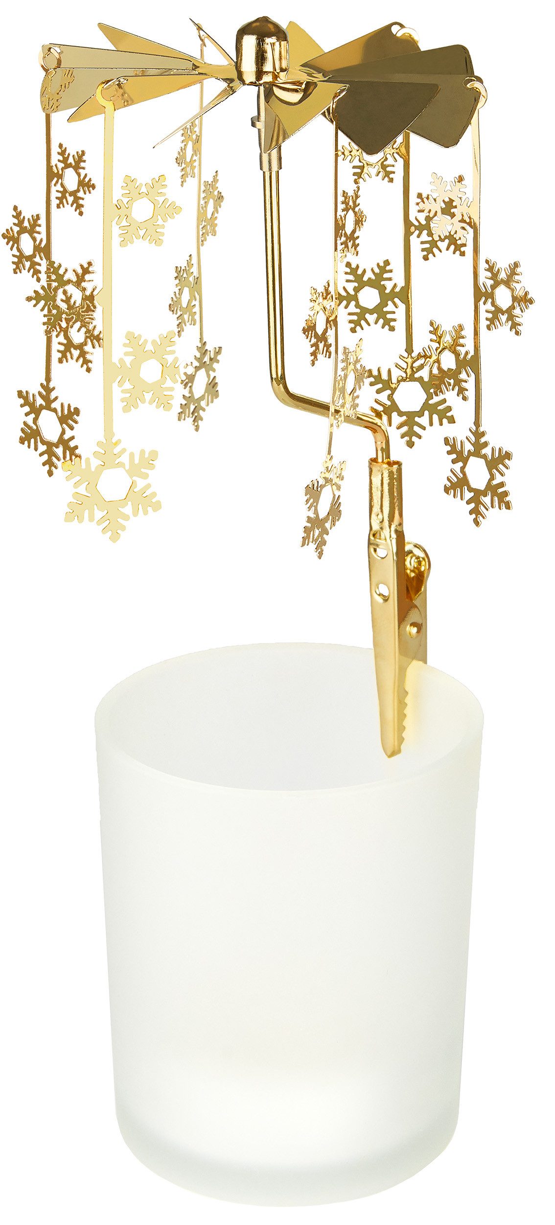 BRUBAKER Kerzenständer Teelichtkarussell Weihnachten, Windlicht Karussell a günstig online kaufen