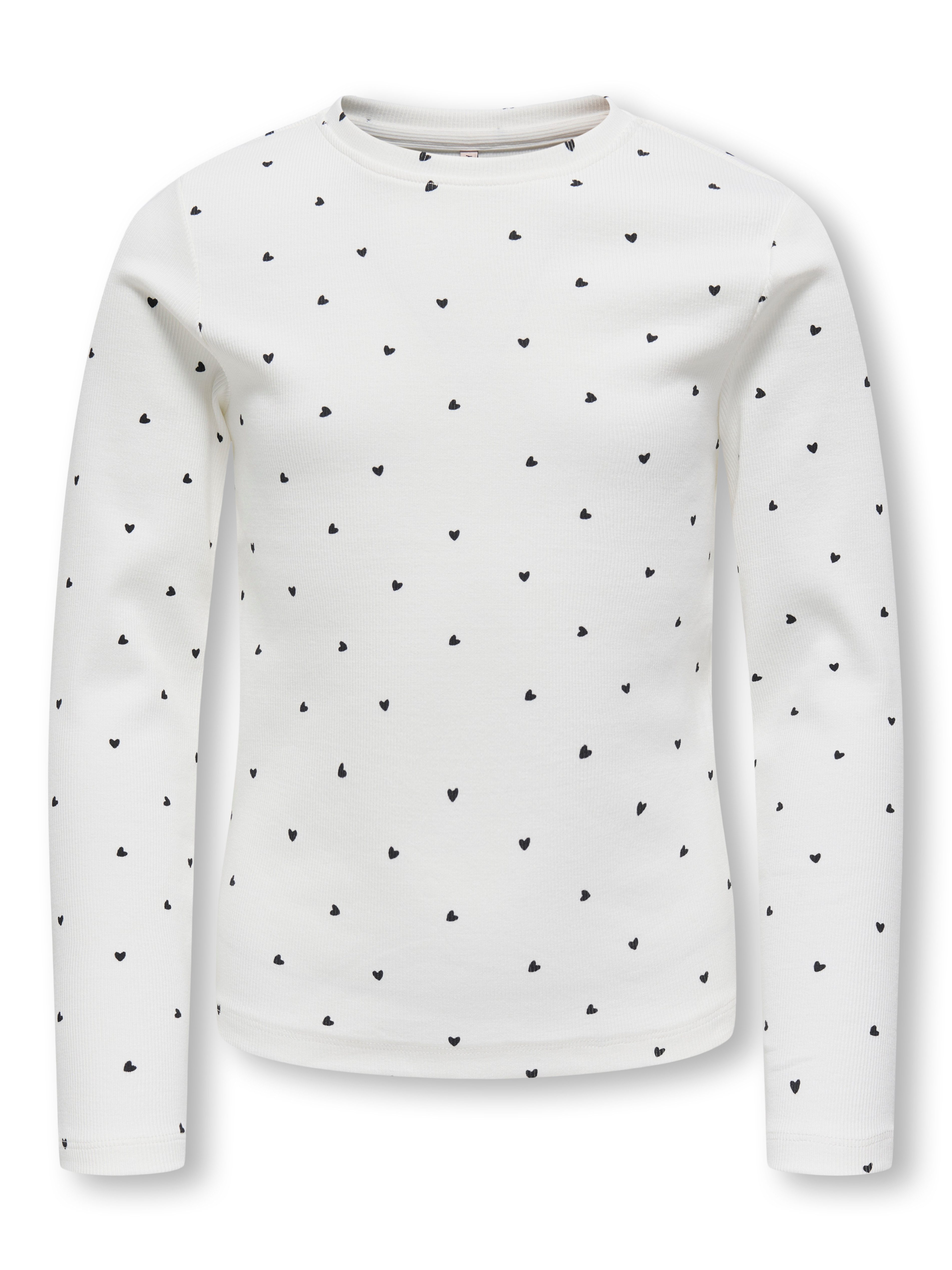 Langarmshirt KOGTRINNY LIFE AOP L/S O-NECK TOP JRS