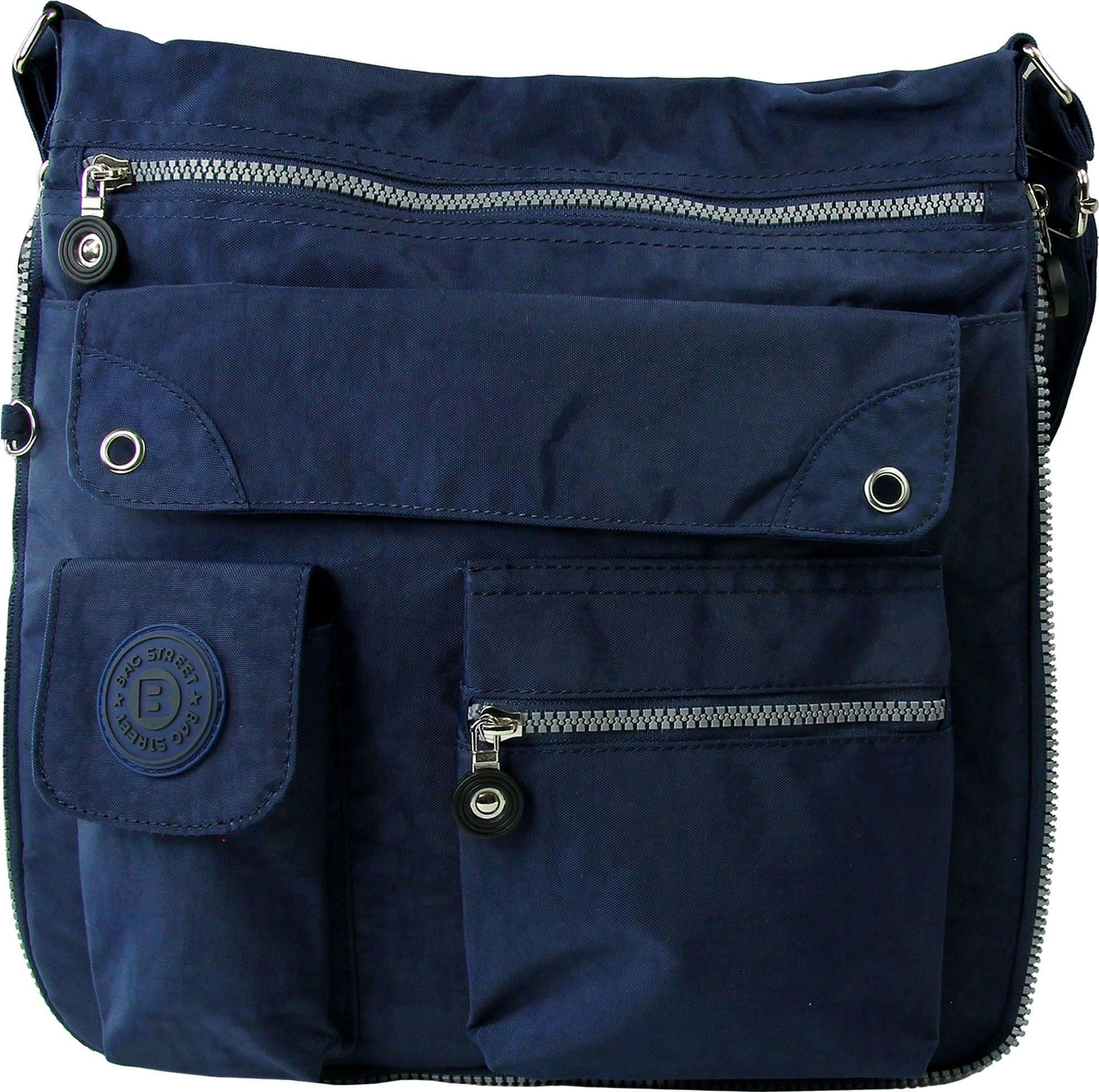 BAG STREET Umhängetasche Bag Street Nylon navy Cross-Body (Umhängetasche), günstig online kaufen