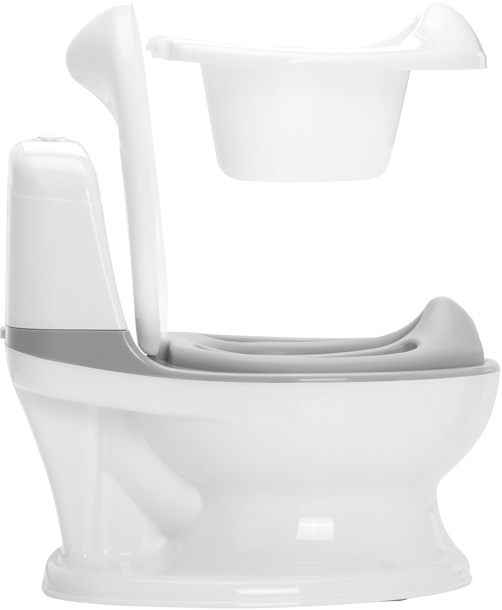 Fillikid Töpfchen Mini Lichteffekte Sound- weiß/grau, und inkl. Toilette