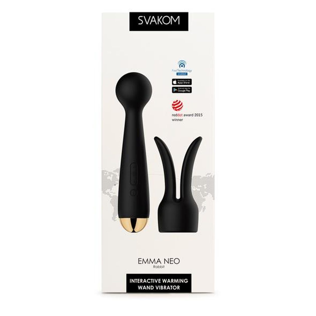 Svakom Wand Massager CONNEXION SERIES APP CONTROLLED EMMA NEO