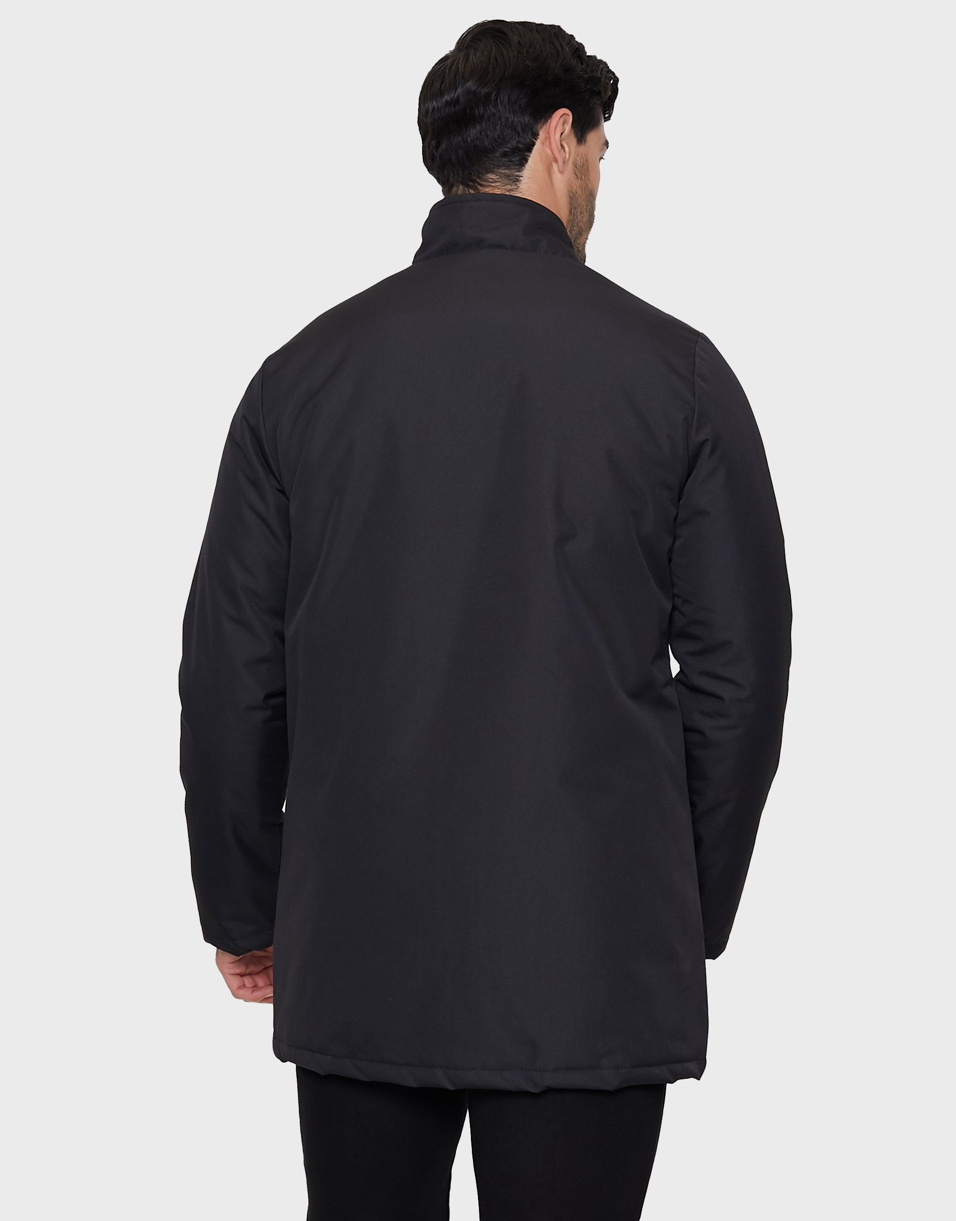 Outdoorjacke Mac (GRS) Black Threadbare Global Standard Recycled zertifiziert Jacket THB Broxburn