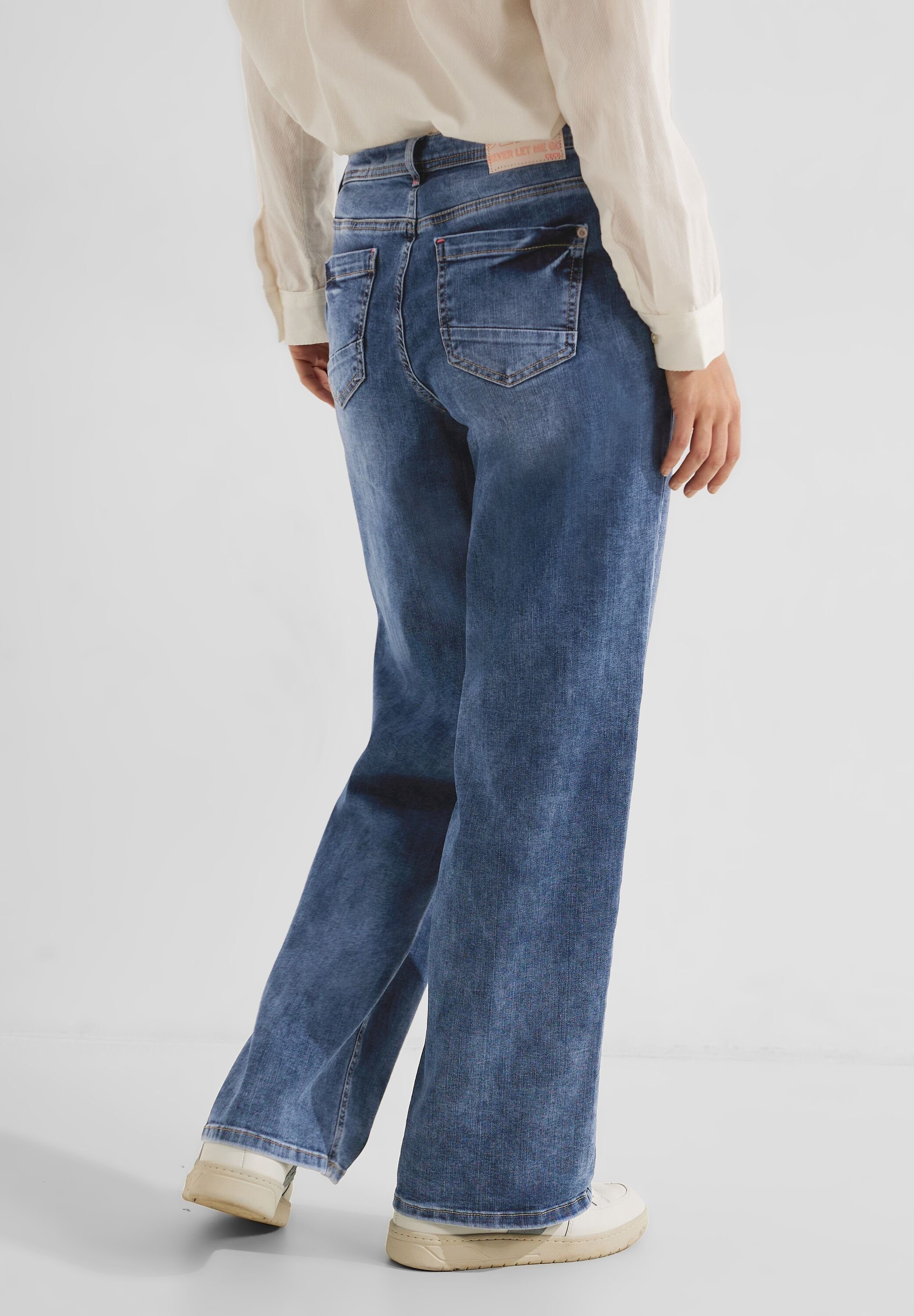 Legs Cecil Wide Loose-fit-Jeans mit