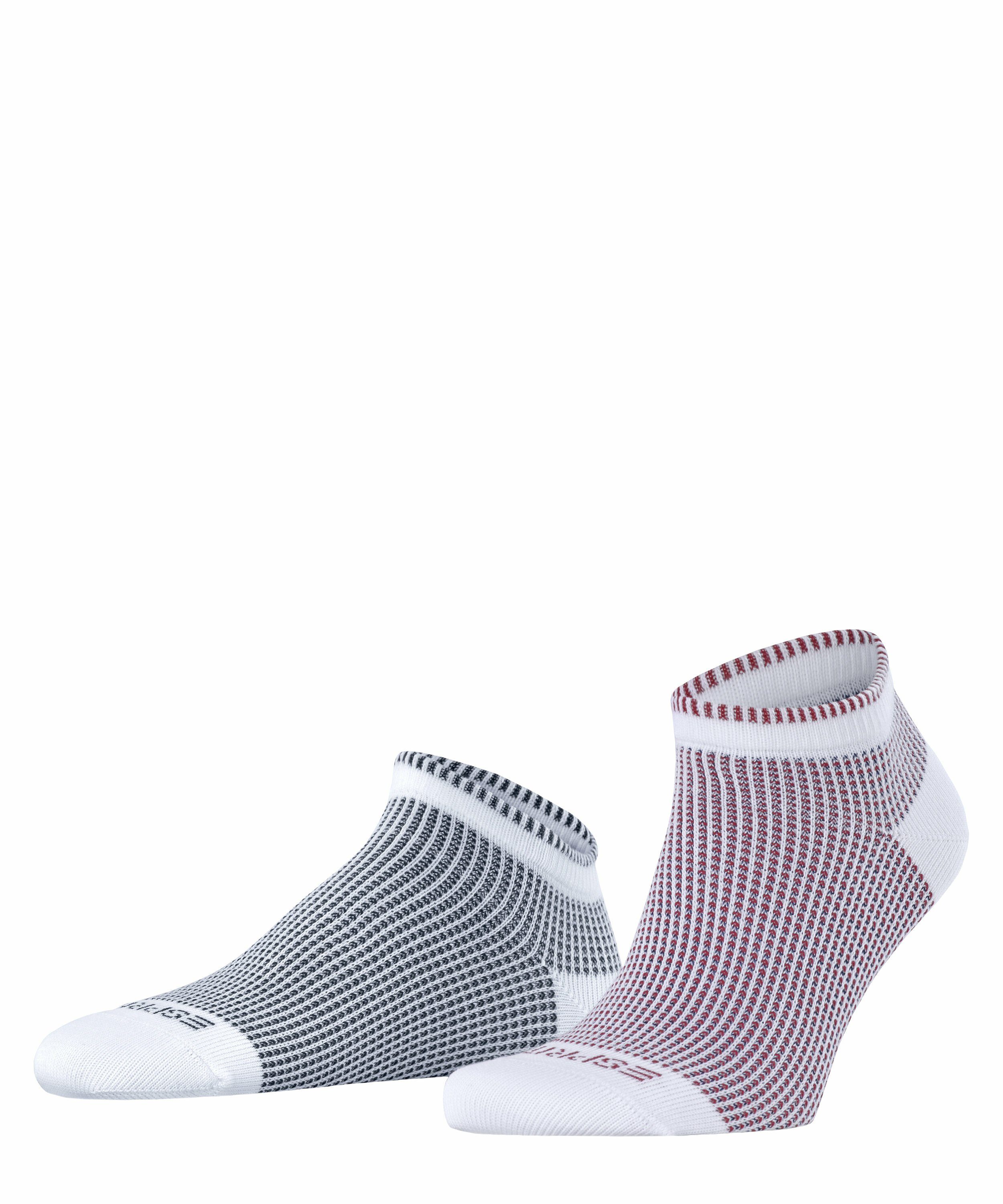 Esprit Sneakersocken Vertical Piqué 2-Pack (2-Paar) aus Biobaumwolle