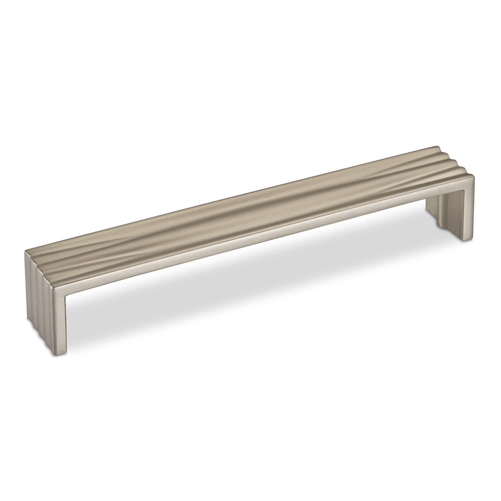 SO-TECH® Möbelgriff CADIS BA 160 mm Edelstahloptik matt, Bügelgriff Griff Schrankgriff Schubladengriff - incl. Schrauben