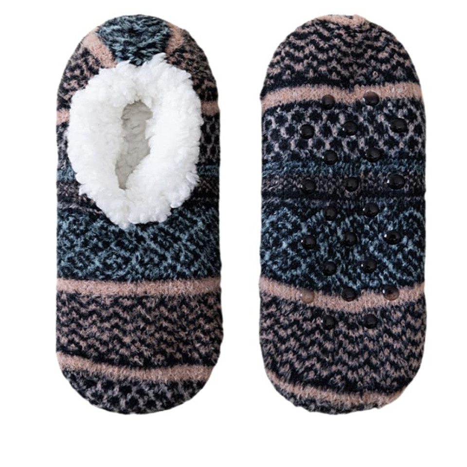 Coonoor Haussocken Kuschelsocken Herren & Damen Flauschig Hüttensocken rutschfest (1-Paar) Weiche Warme Winter Hüttensocken Haussocken