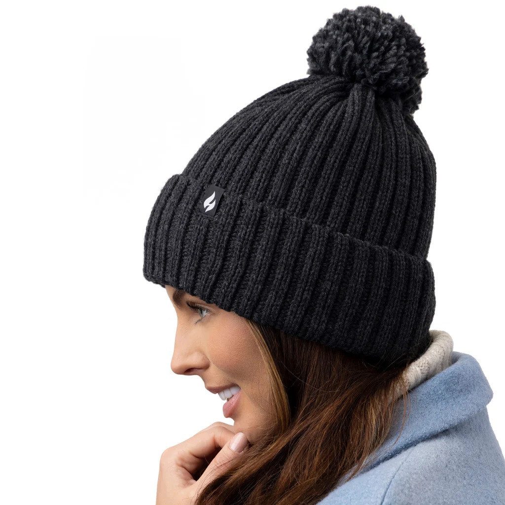 Heat Holders Bommelmütze Damen Mütze warm mit Pom Pom günstig online kaufen