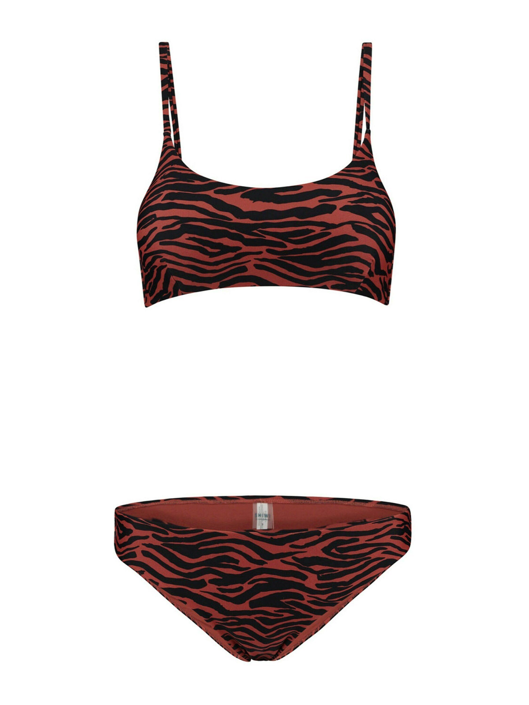Shiwi Details Bustier-Bikini (1-St) Plain/ohne Havana