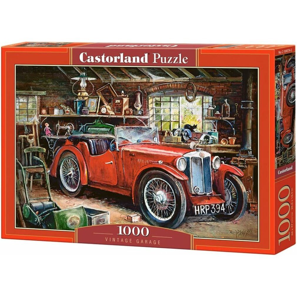 Puzzle Puzzle Veteran in der Garage 1000 Teile