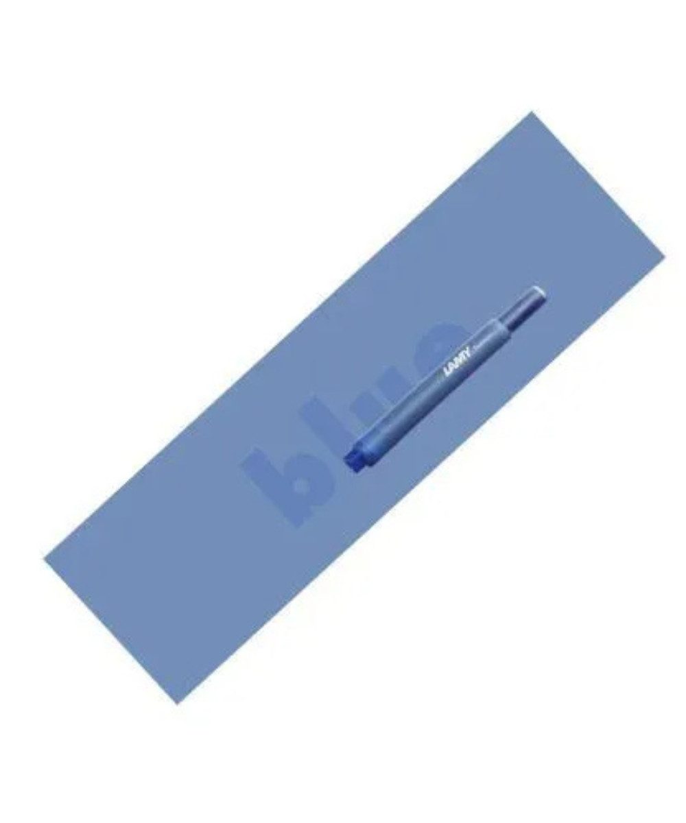 LAMY LAMY T10 Tintenpatronen königsblau 5 St. Tintenpatrone (packung, 5-tlg., sondern auch eine lange Schreibdauer)