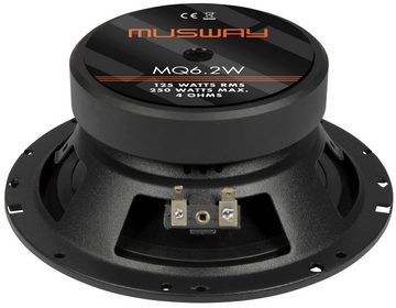 Musway MQ6.2W 16,5cm Lautsprecher Kickbass Auto-Lautsprecher (Musway MQ6.2W - 16,5cm Lautsprecher Kickbass)