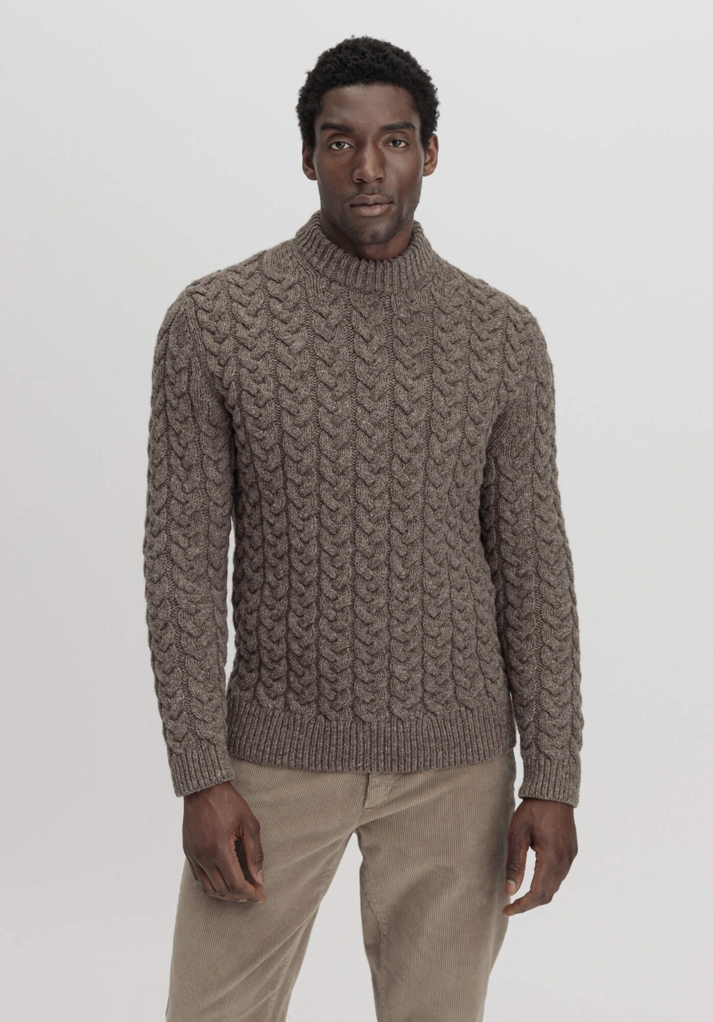 Hessnatur Strickpullover aus reiner Rhönschafwolle (1-tlg) günstig online kaufen