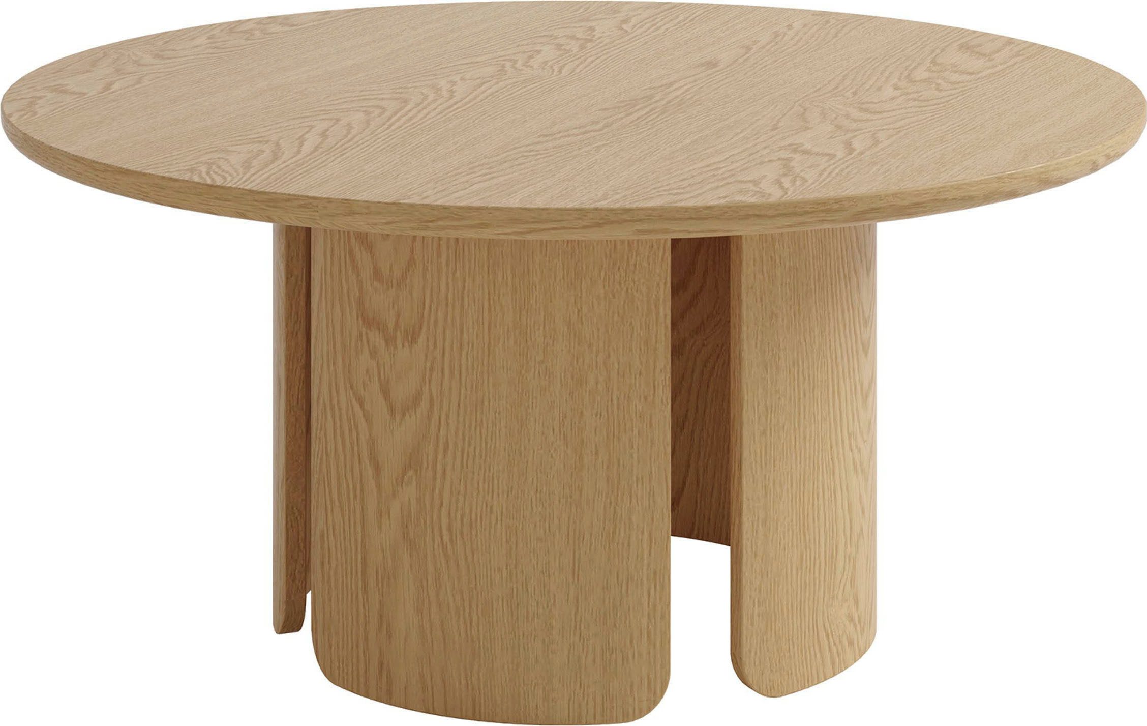 SCHÖNER WOHNEN-Kollektion Couchtisch MOLDE (1-St), 80 cm, mit variabel montierbarem Untergestell