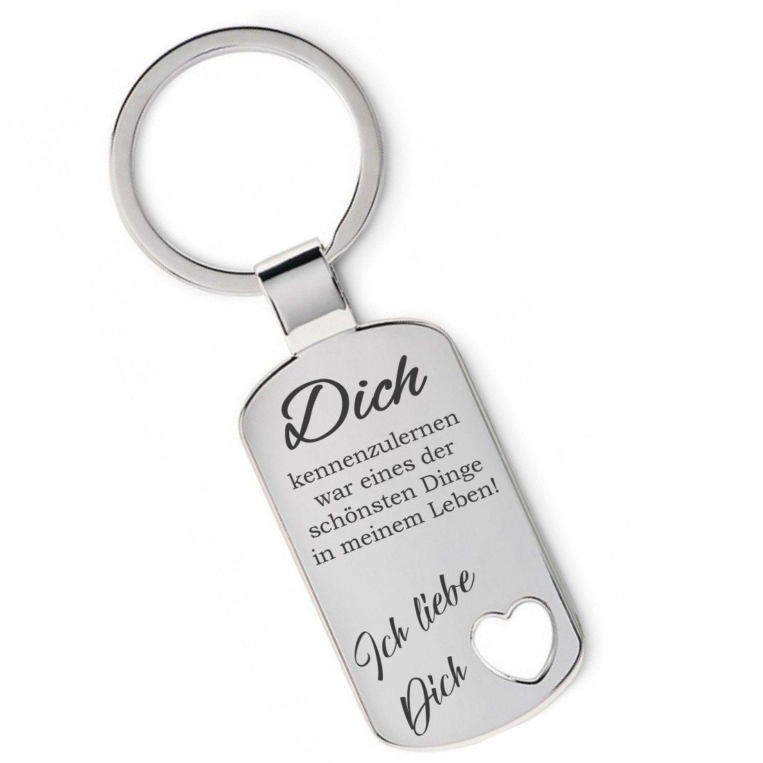 Schlüsselanhänger Dich kennenzulernen - ein tolles Geschenk und Glücksbringer