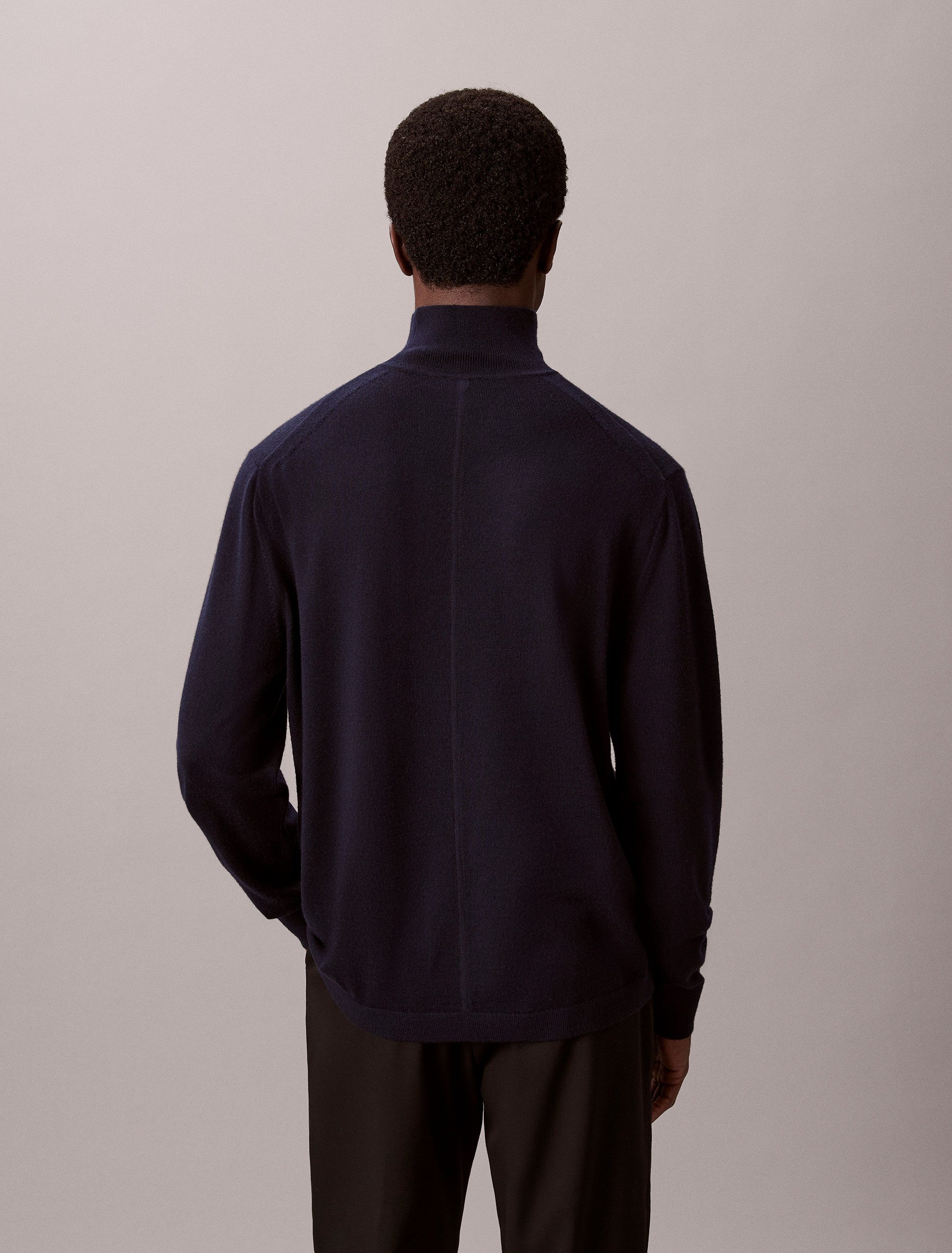 Calvin Klein Stehkragenpullover LS MERINO MOCK günstig online kaufen