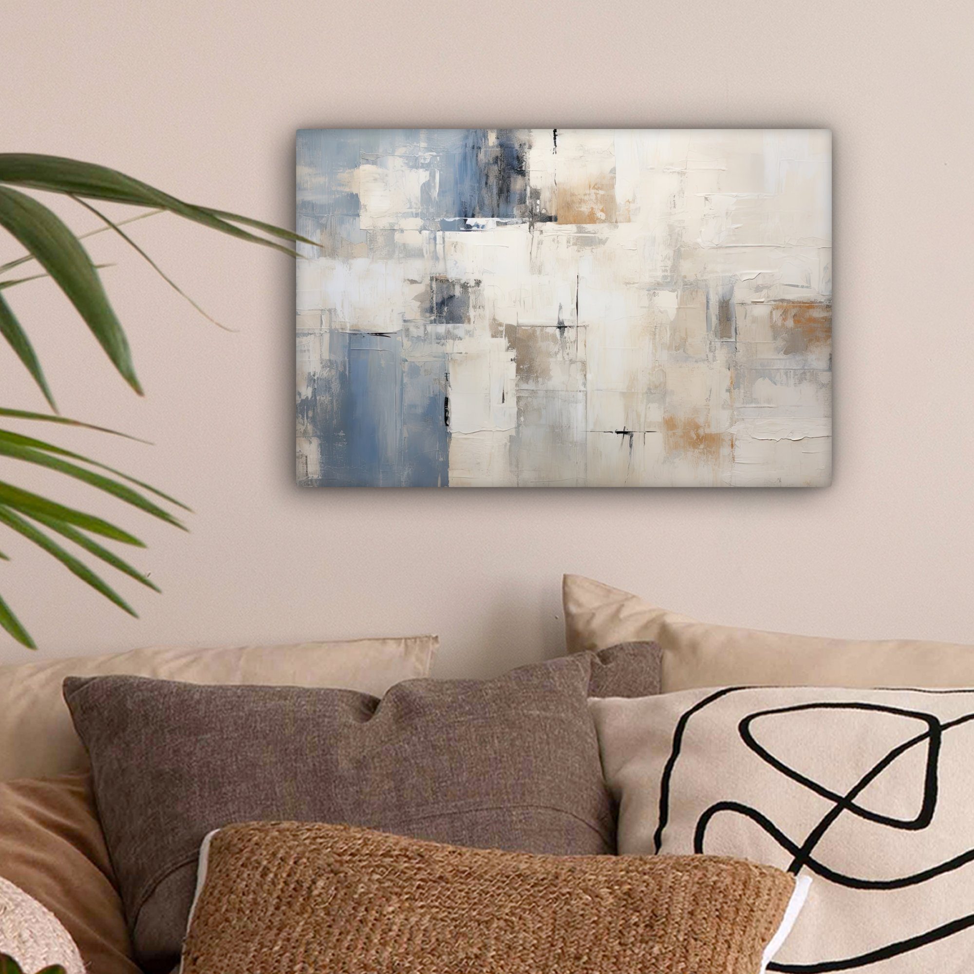 OneMillionCanvasses® Leinwandbild Aquarell - Abstrakt - Kunst, Fotodruck (1 günstig online kaufen