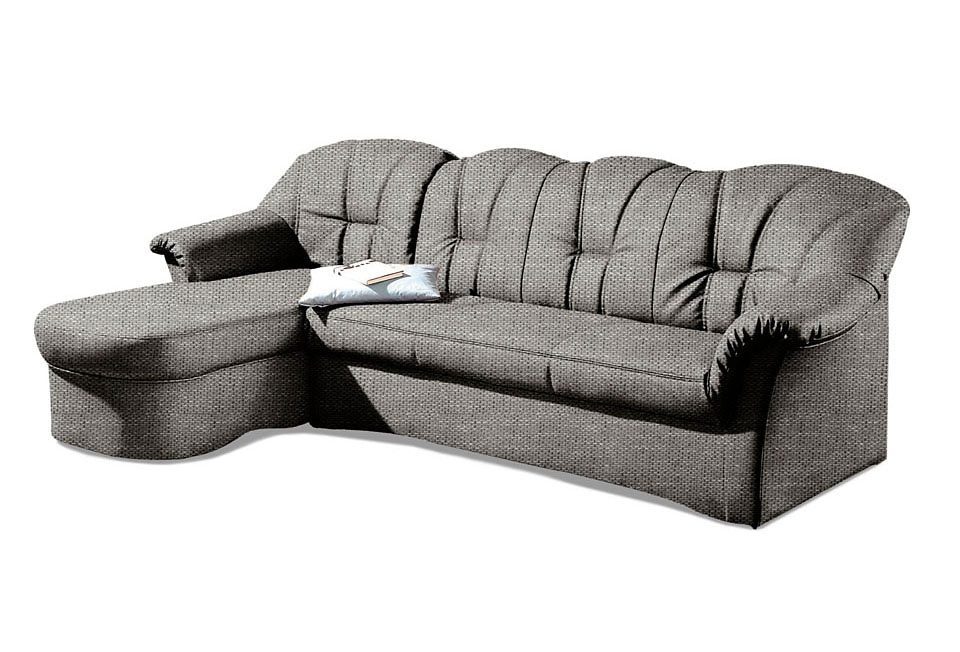 DOMO collection Ecksofa Papenburg, zeitlose Rückensteppung, günstig online kaufen