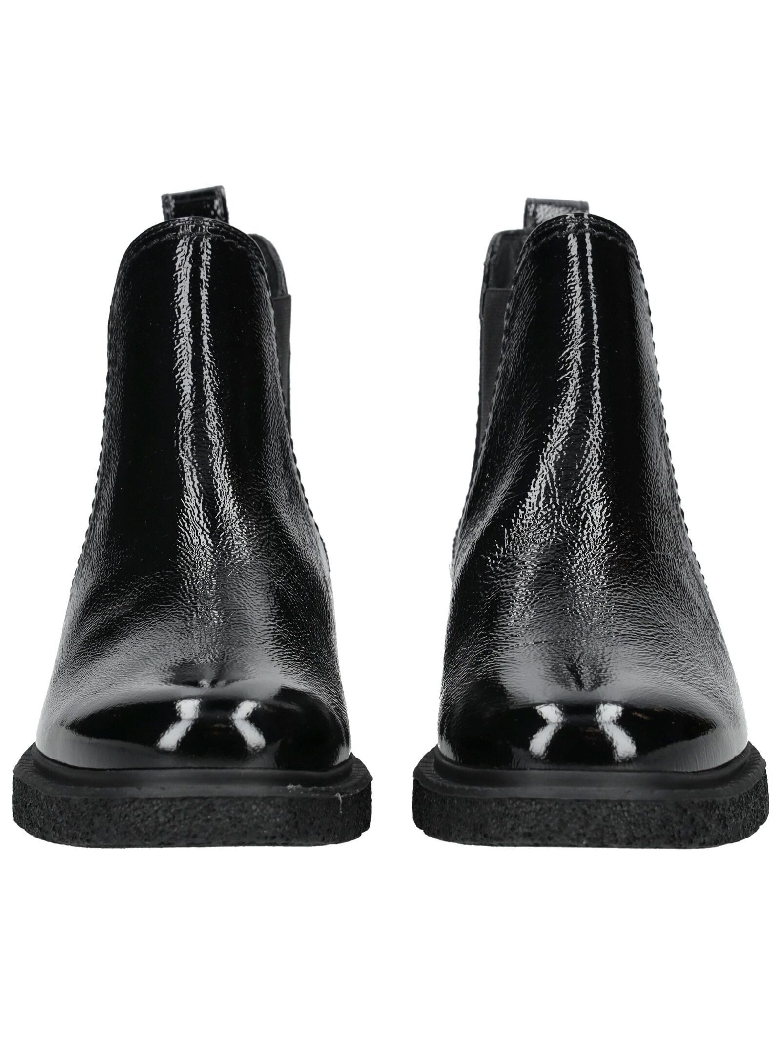Paul Green Paul Green Stiefelette Leder/Textil Ankleboots