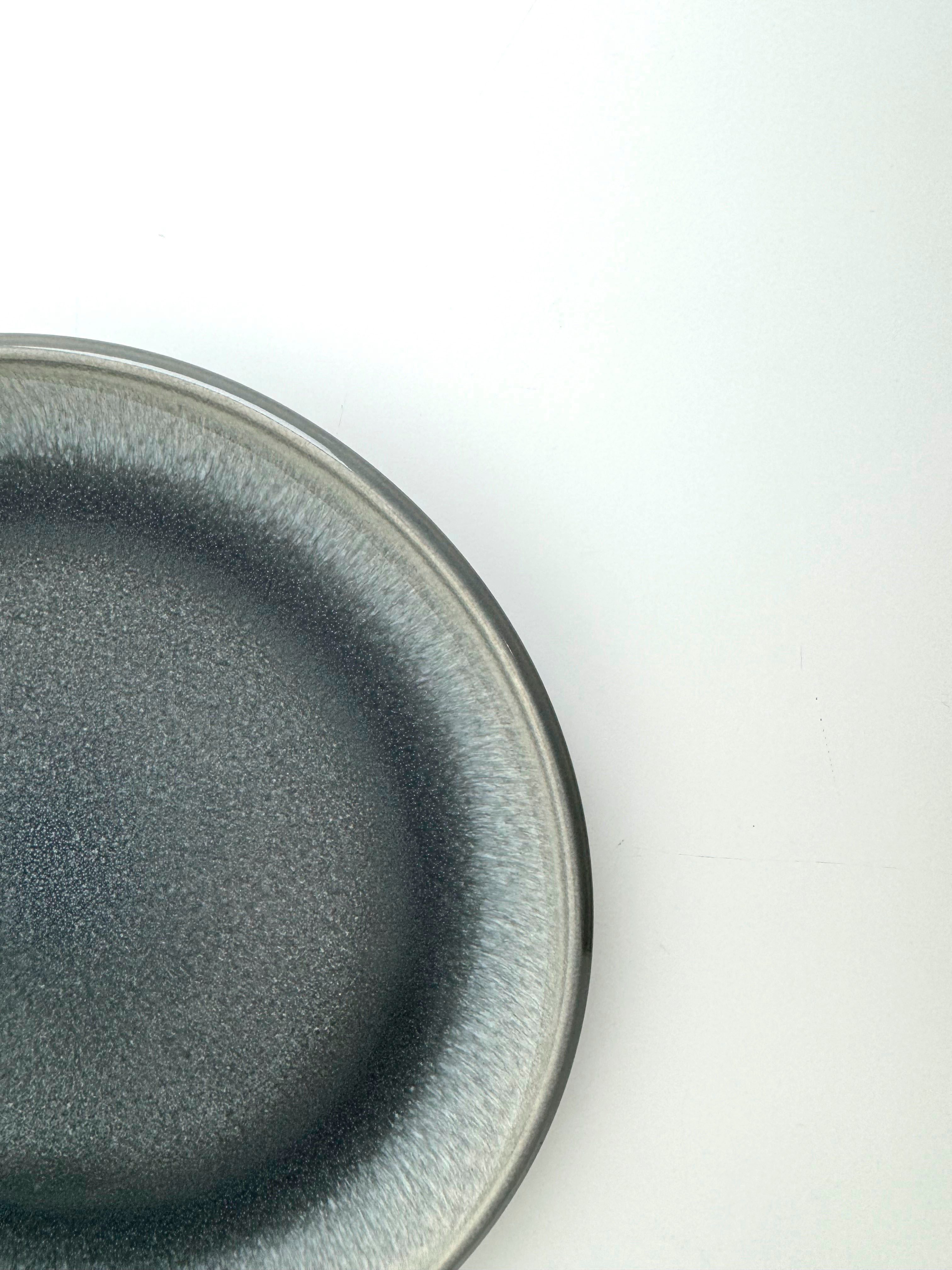 my home Tafelservice Gerdrup (12-tlg), 4 Personen, Steinzeug, Reaktivglasur, jedes Stück ein Unikat