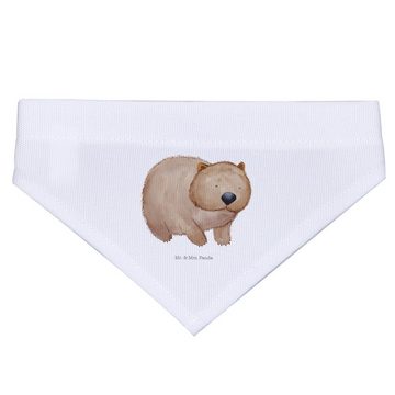 Mr. & Mrs. Panda Hundefliege Wombat - Weiß - Geschenk, Halstuch, klein, Tiermotive, Tuch, Tiere, H, Polyester